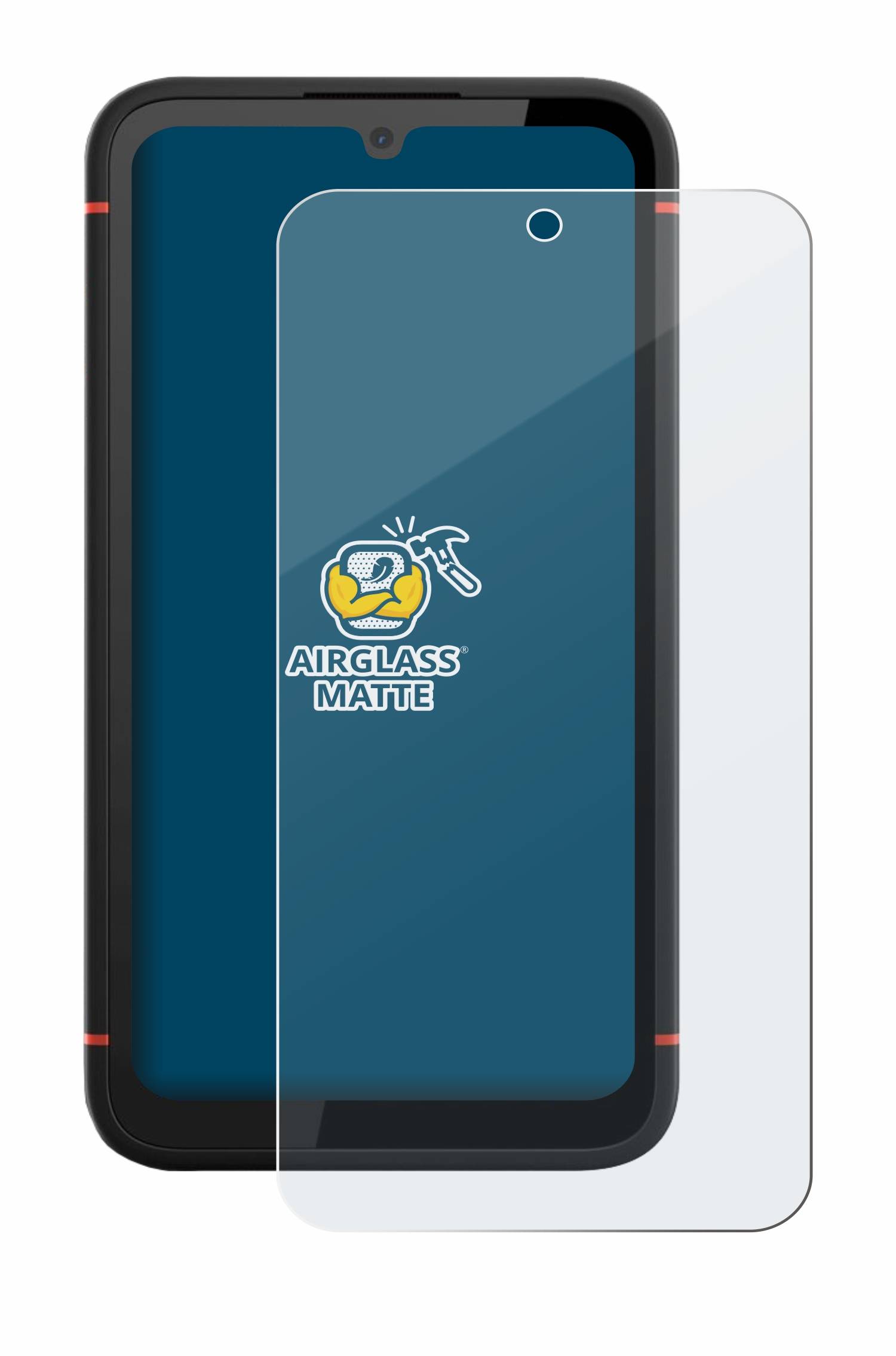 BROTECT AirGlass Matt Glas Panzer Folie für Gigaset GX4 Pro