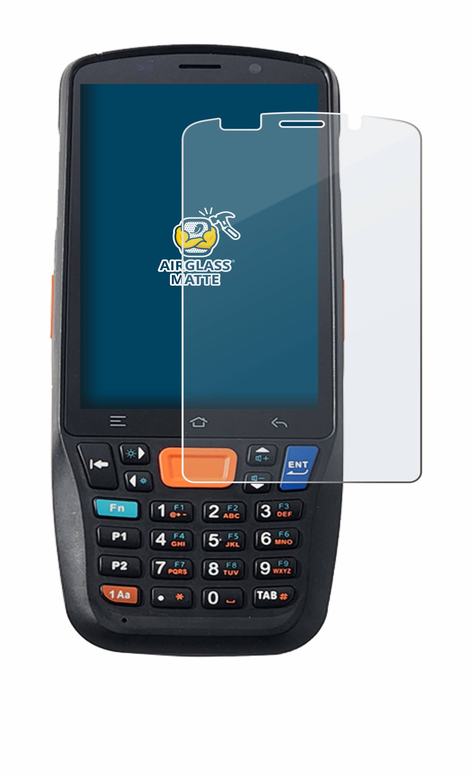 BROTECT AirGlass Matt Glas Panzer Folie für Urovo CT48