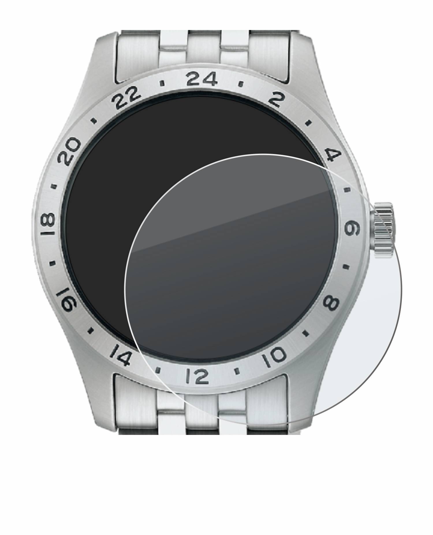 BROTECT AirGlass Matt Glas Panzer Folie für Seiko 5 Sports SSK023K1