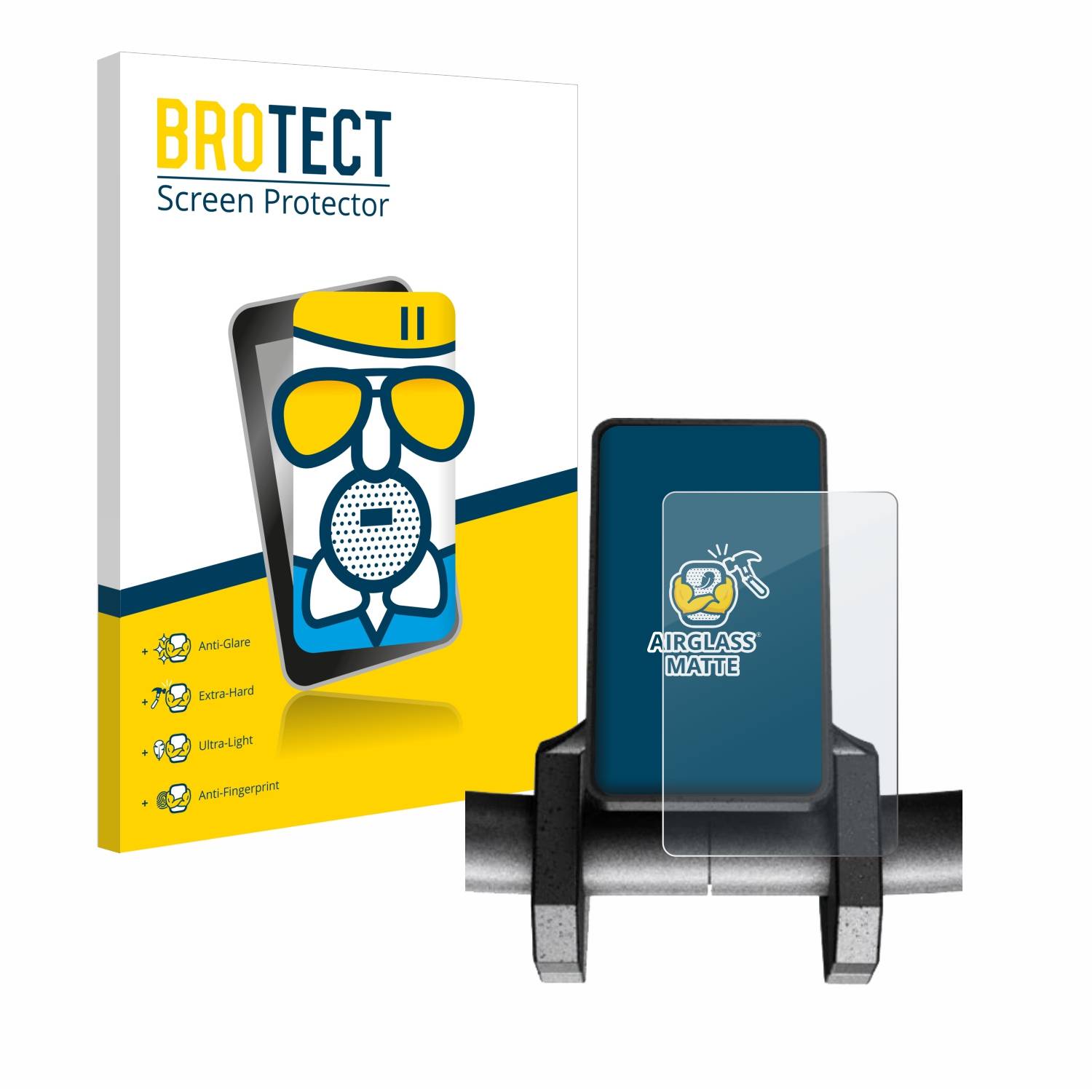 BROTECT AirGlass Matt Glas Panzer Folie für Joyor S8-S