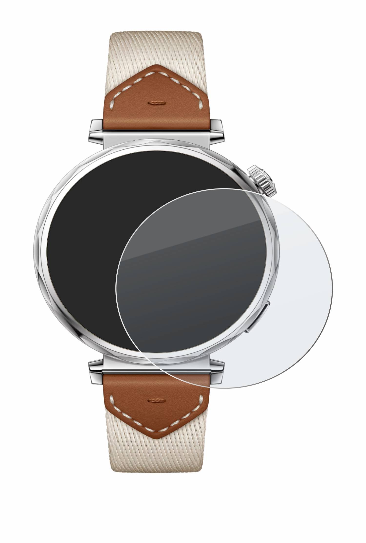 BROTECT AirGlass Matt Glas Panzer Folie für Huawei Watch GT 5 (41 mm)