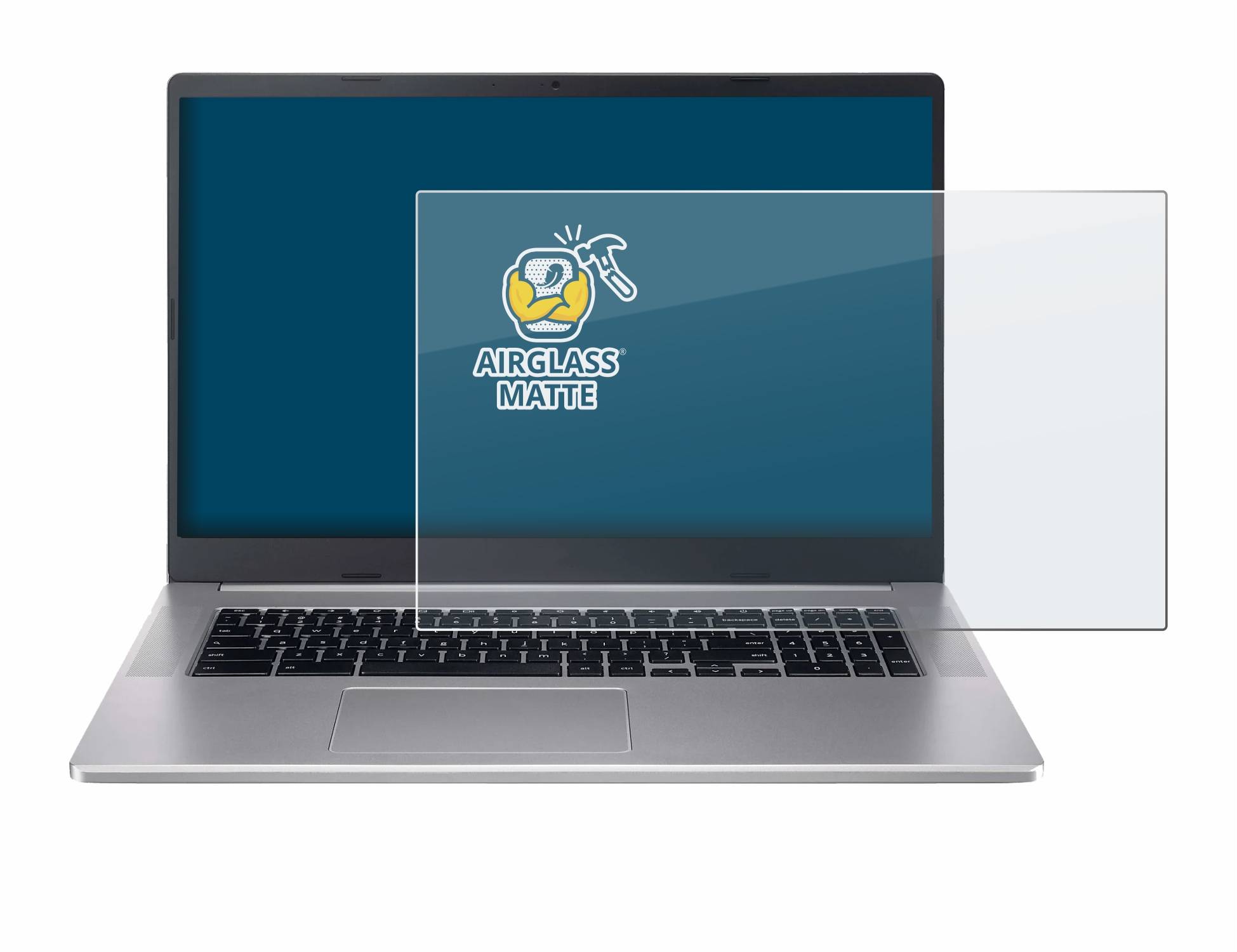 BROTECT AirGlass Matt Glas Panzer Folie für Acer Chromebook 317