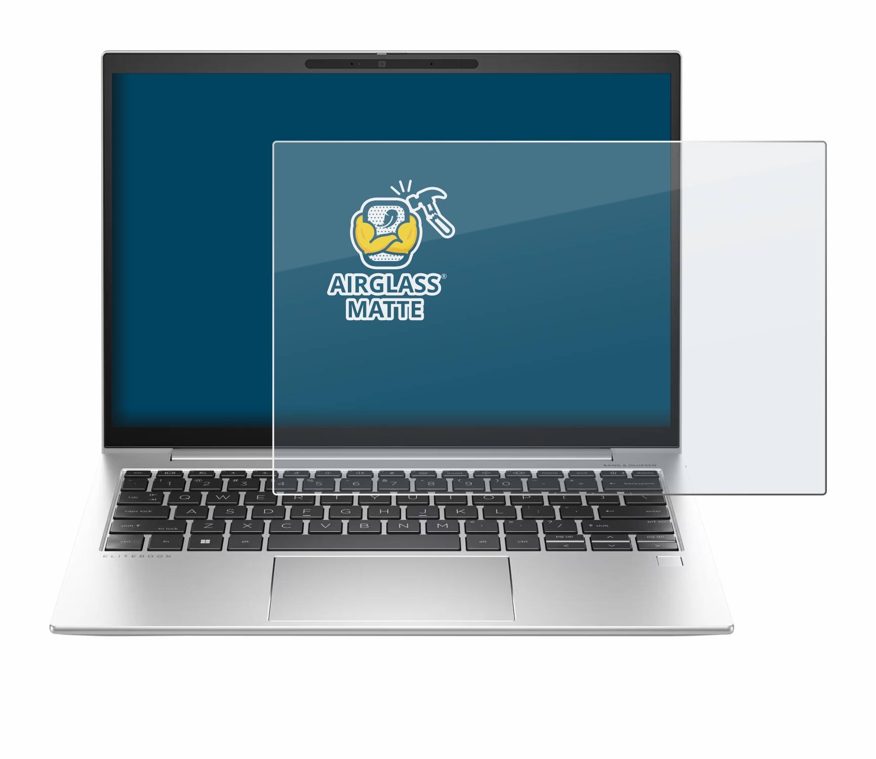 BROTECT AirGlass Matt Glas Panzer Folie für HP EliteBook 830 G11