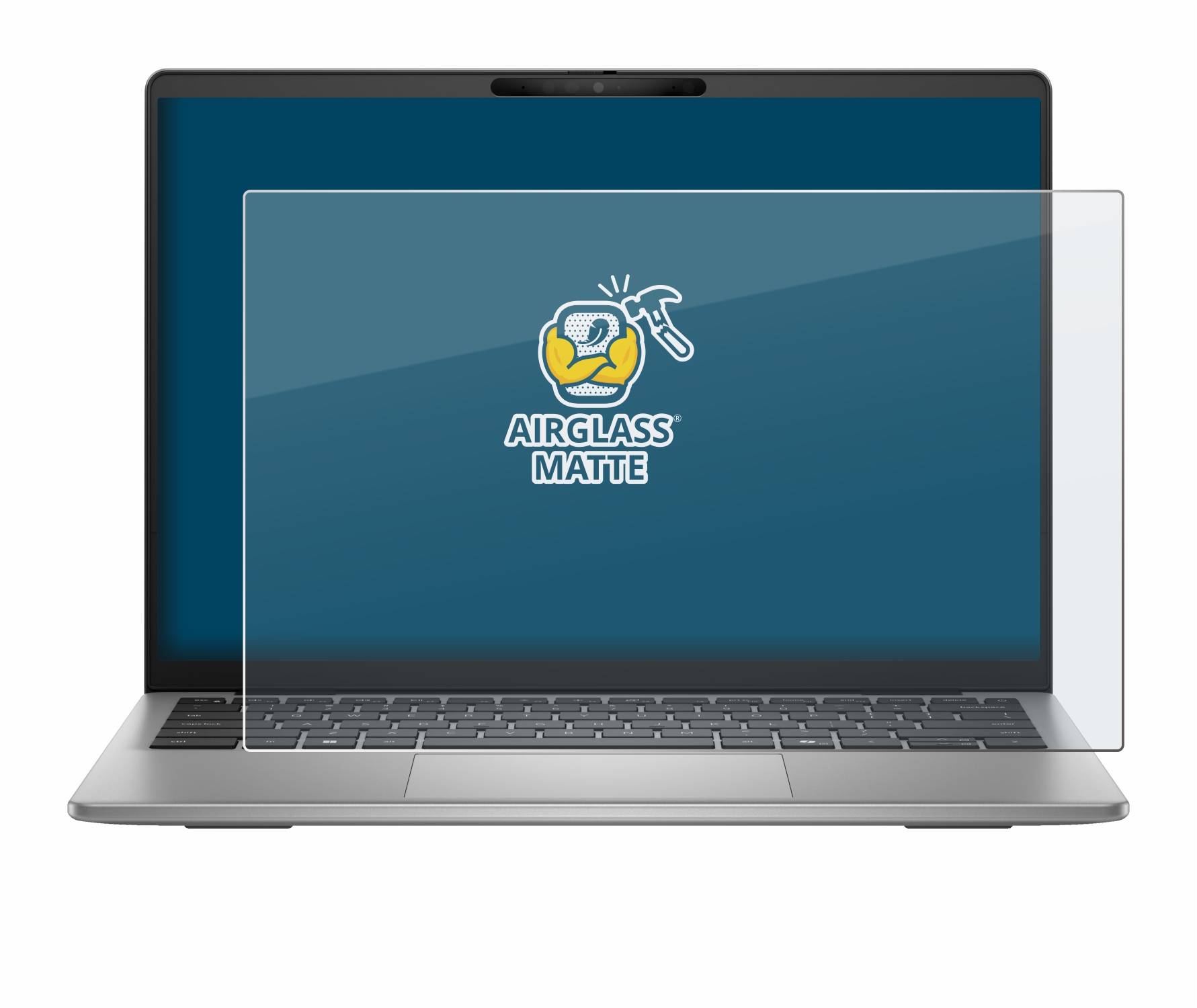 BROTECT AirGlass Matt Glas Panzer Folie für Dell Latitude 5455 Laptop