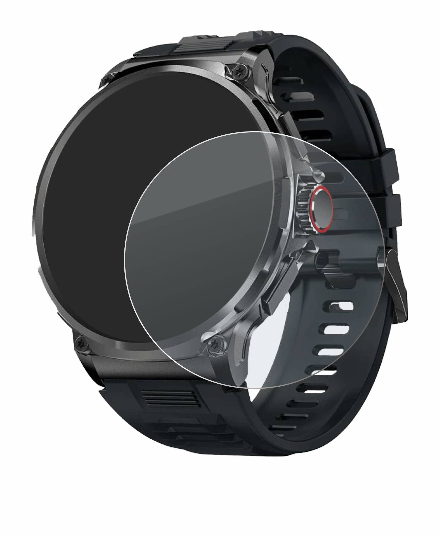 BROTECT AirGlass Matt Glas Panzer Folie für Stahlgear Zeus 1.85