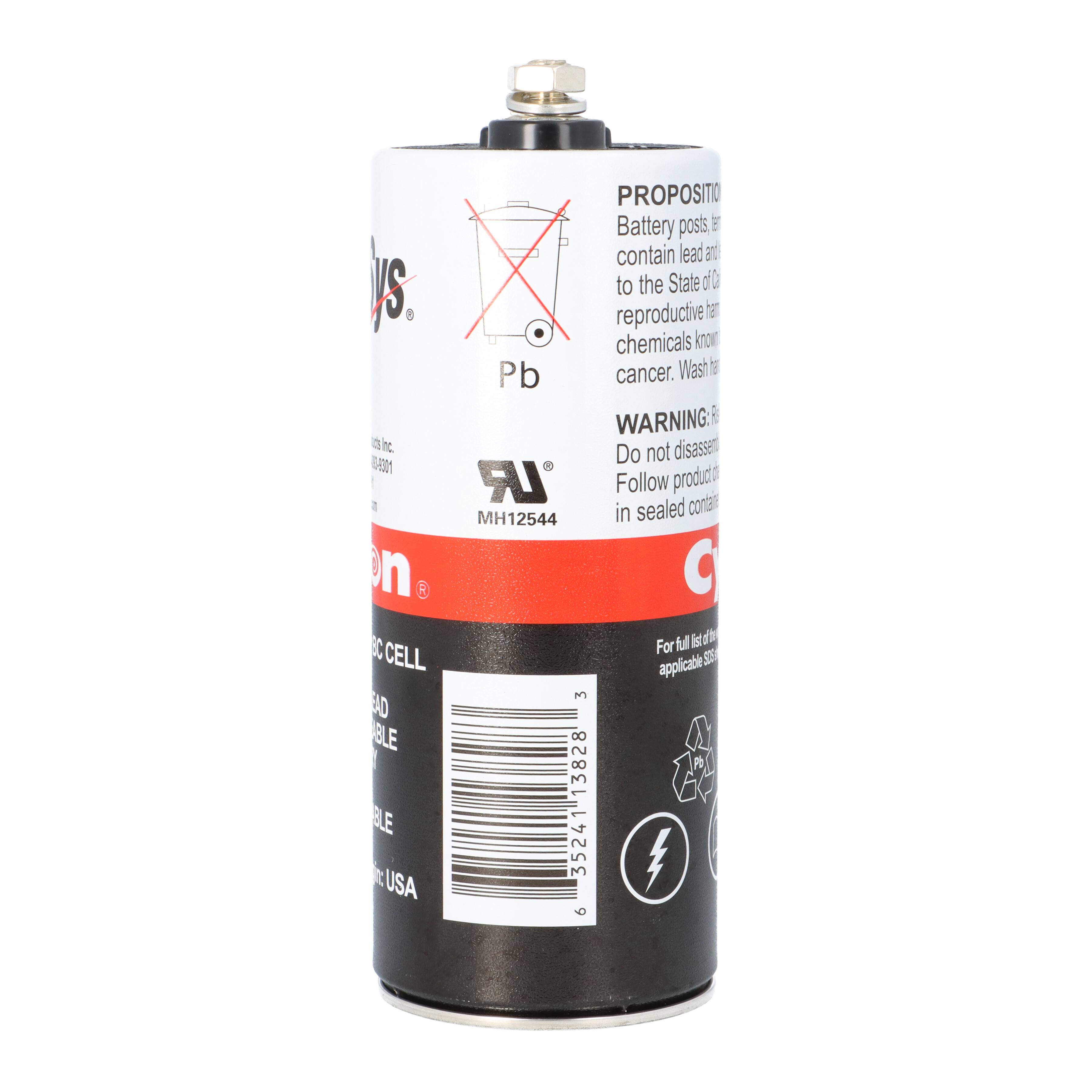 Hawker Cyclon BC-2V/25Ah Blei-Akku 0820-0004