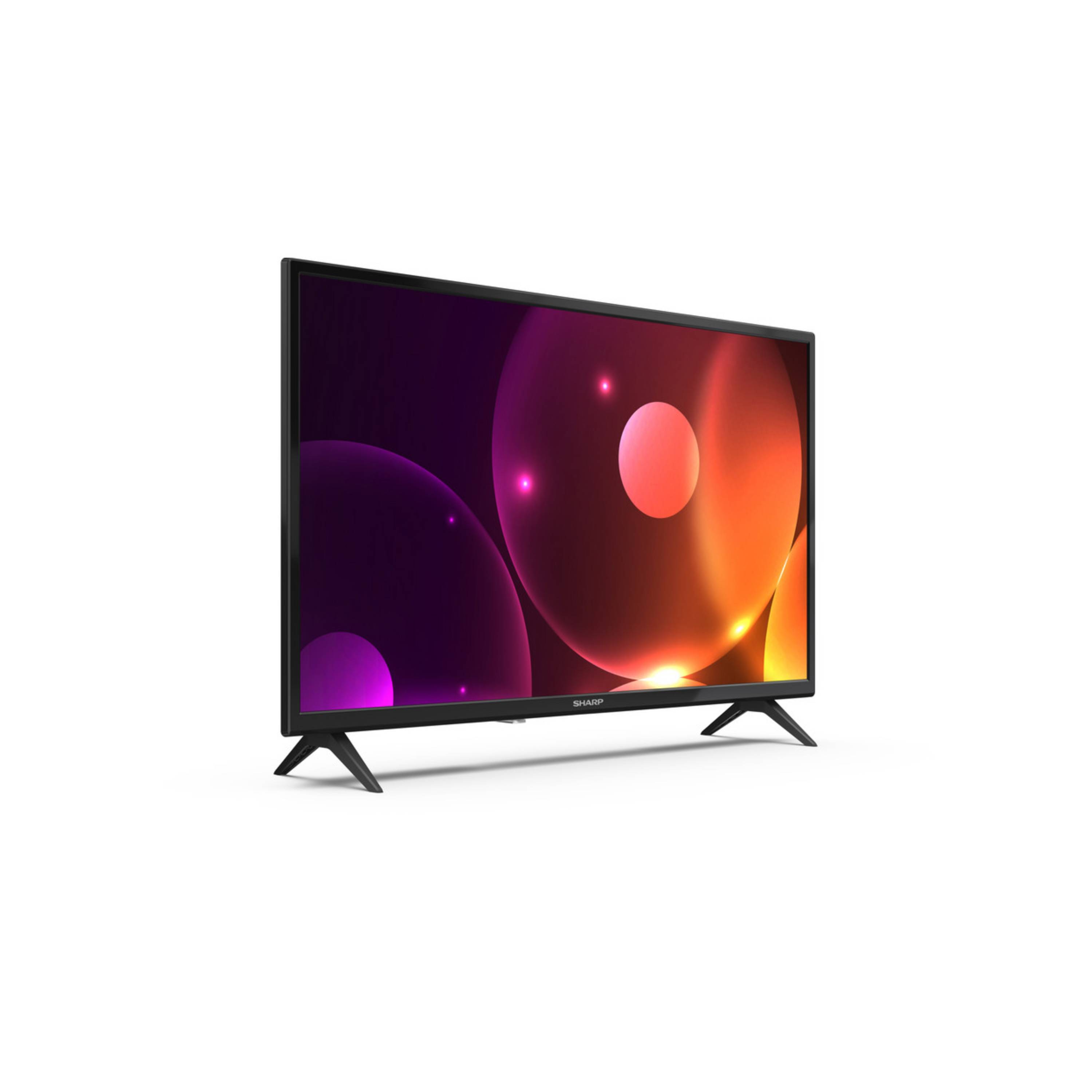 SHARP 24FA2E - 24 Zoll Fernseher (60 cm) HD Ready TV ohne Internet - LED Non-Smart TV (HDMI ARC, USB, inkl Receiver)