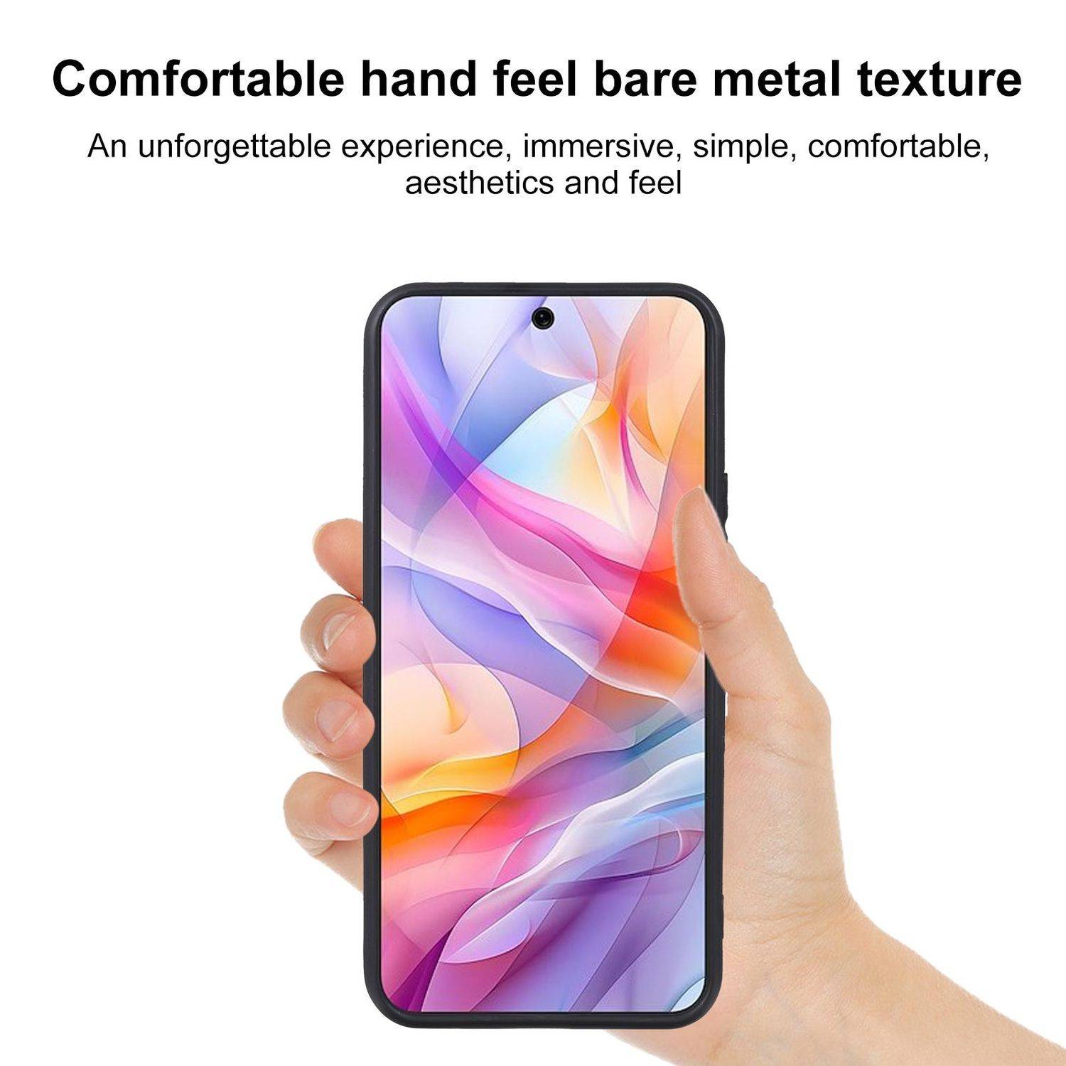 Für ZTE Blade V70 Vita Silikon TPU Schutz Hülle Cover Flexibel dünn Schwarz