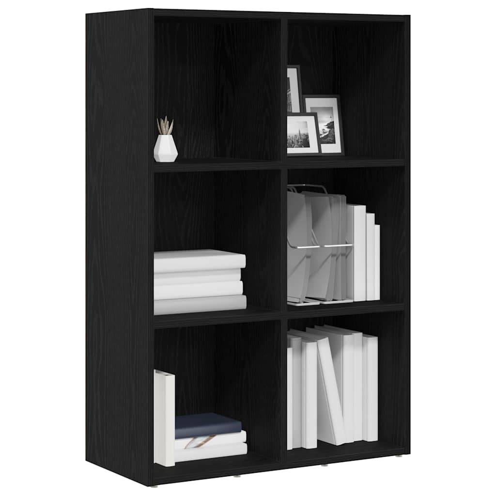 vidaXL Bücherregal Braun Eichen-Optik 66x30x98 cm Holzwerkstoff