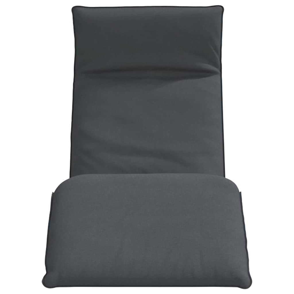 vidaXL Sonnenliege Klappbar Anthrazit 175x54x8,5 cm Oxford-Gewebe