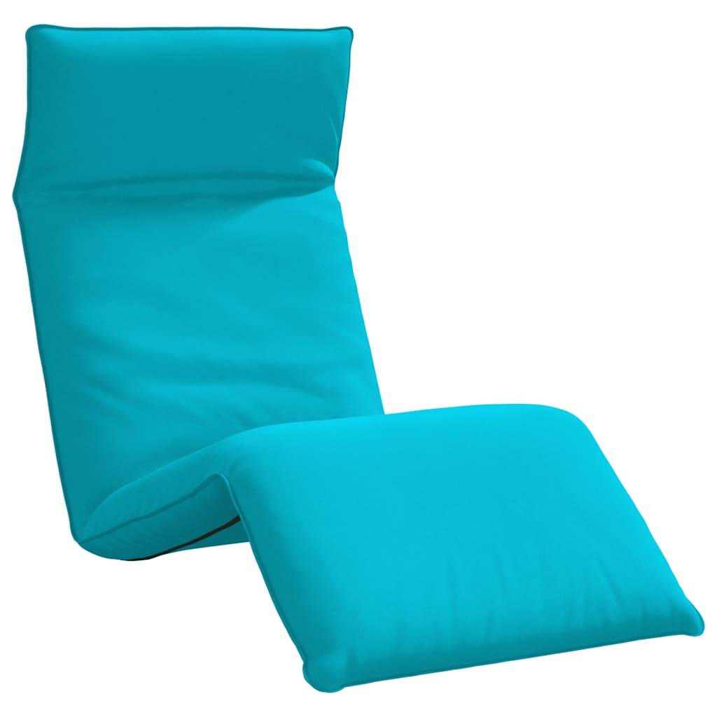 vidaXL Sonnenliege Klappbar Türkis 175x54x8,5 cm Oxford-Gewebe