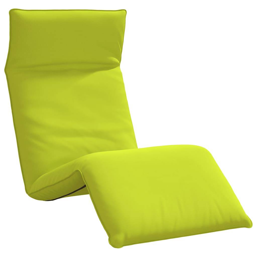 vidaXL Sonnenliege Klappbar Knallgrün 175x54x8,5 cm Oxford-Gewebe