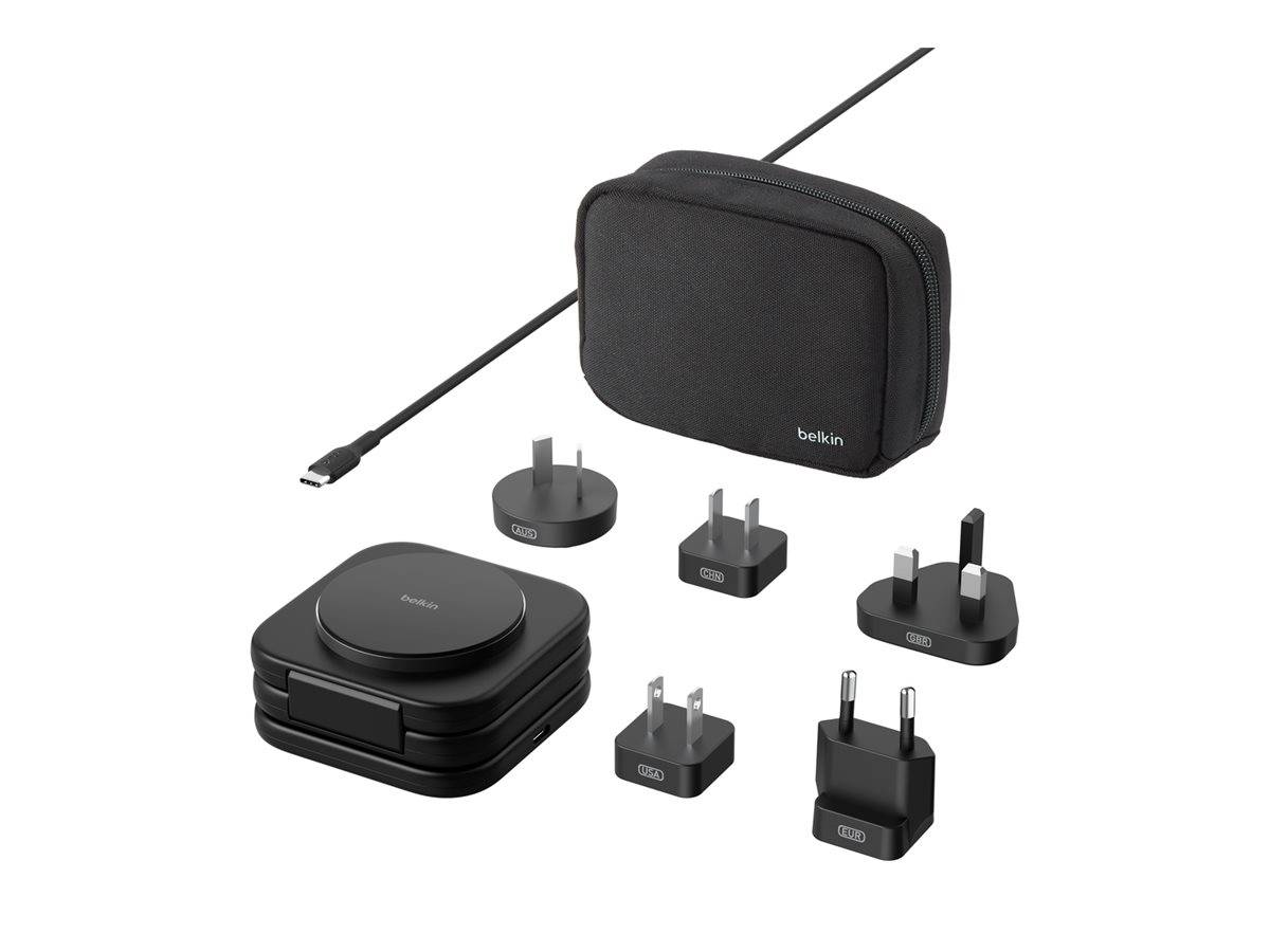 Belkin BoostCharge Pro 3-in-1 - Induktive Lademattemagnetisch mit Qi2 +