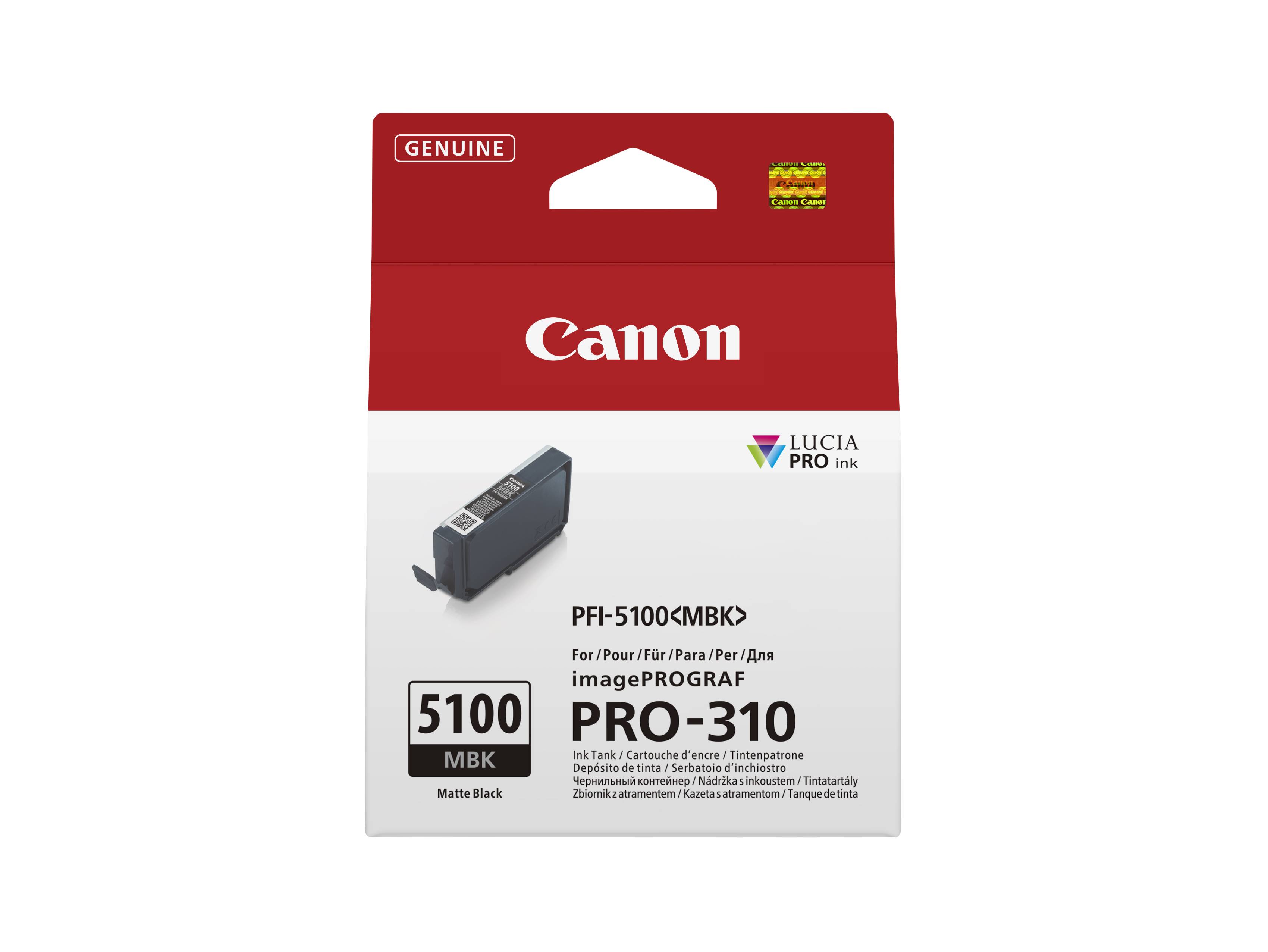 Canon PFI-5100 MBK - 14.4 ml - mattschwarz - original