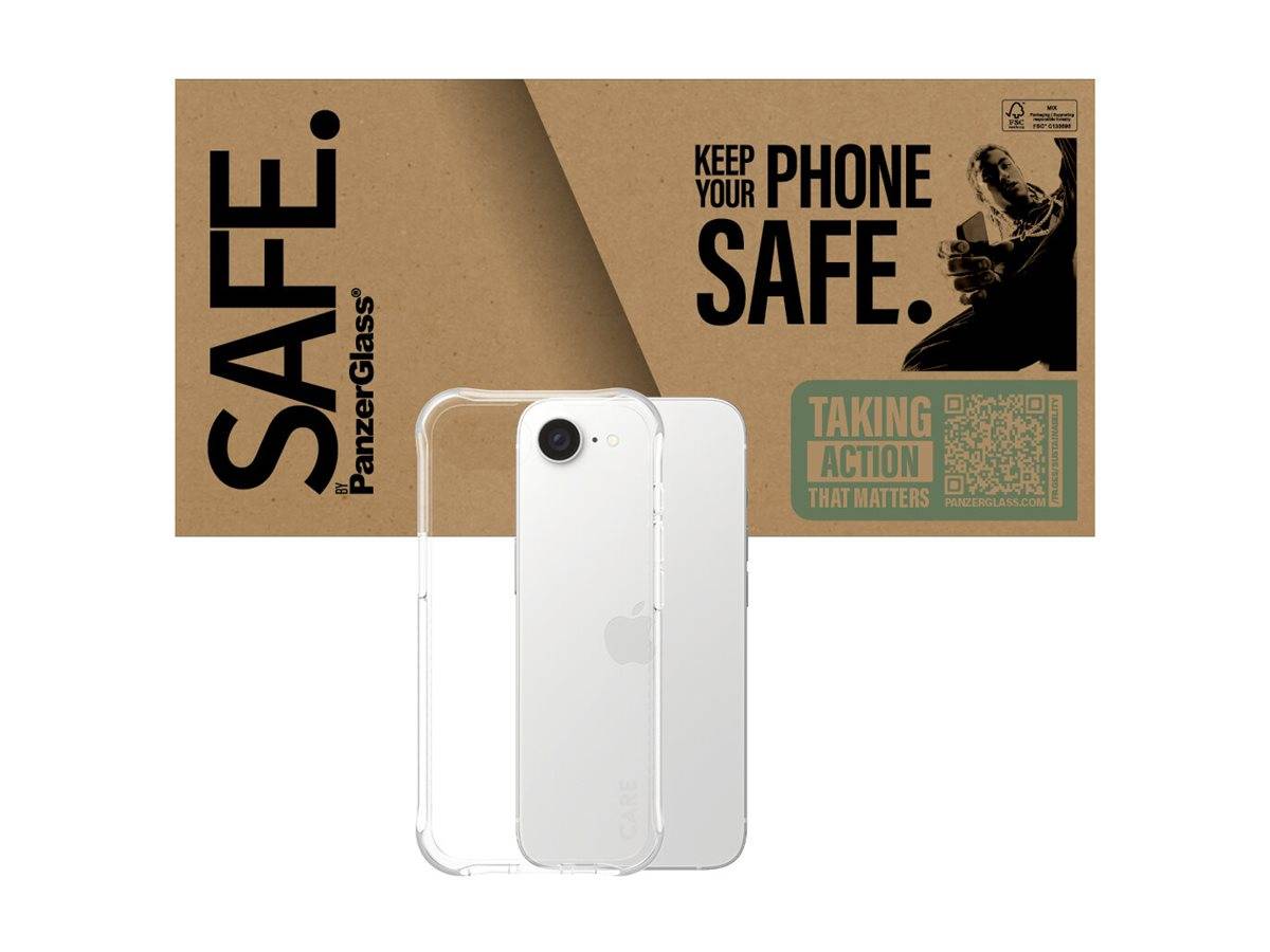 PanzerGlass SAFE. by PanzerGlass - Hintere Abdeckung für Mobiltelefon -