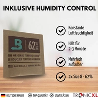 2x 1 Liter Grow Vakuum Kräuter Borosilikat Glas Aufbewahrung Vorratsglas Ernte 1000ml luftdicht Glasbehälter mit Deckel 2x 1 Liter Grow Vakuum Kräuter Borosilikat Glas Aufbewahrung Vorratsglas Ernte 1000ml luftdicht Glasbehälter mit Deckel