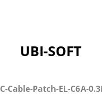 Ubiquiti UniFi Patchkabel Cat6 EL 0.30m weiß