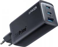 Anker Innovations 737 GaN III 3-Port 120W Charger 2*C(100W)+1*A(22.5W) Black EU