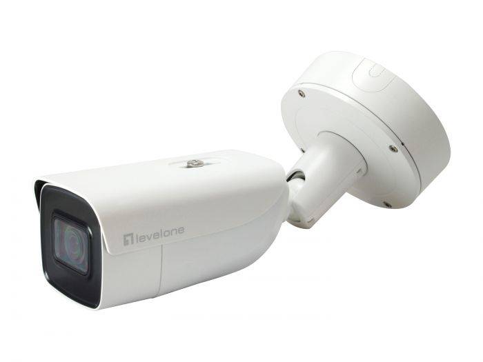 LevelOne IPCam FCS-5212 Z 4x Bullet 6MP H.265 IR 18W PoE