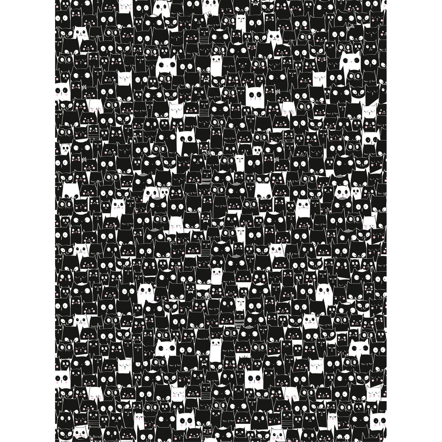 Décopatch Packung 20 Bl Décopatch-Papier 30x40cm, Motiv Nr. 772 Schwarz FDA772O