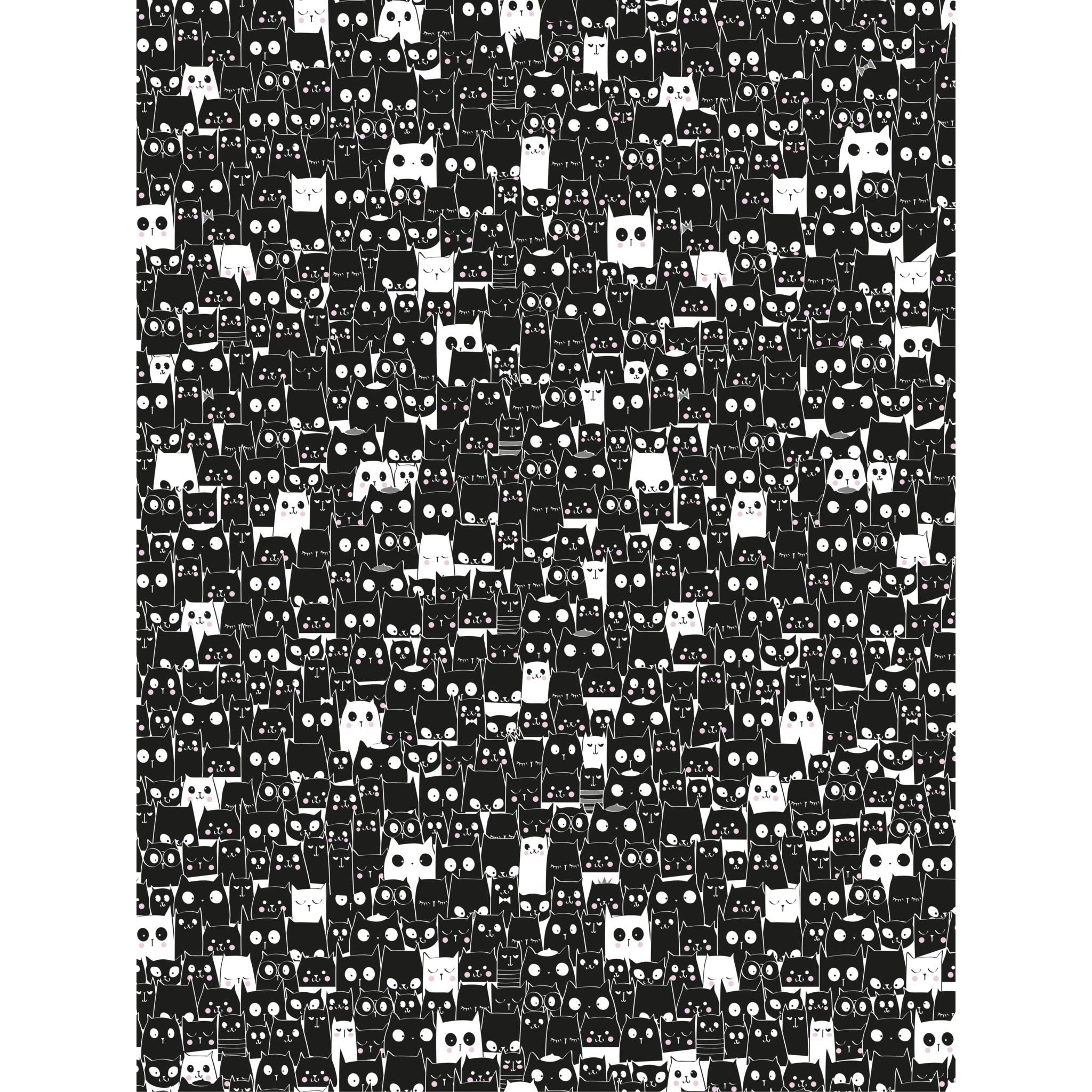 Décopatch Packung 20 Bl Décopatch-Papier 30x40cm, Motiv Nr. 772 Schwarz FDA772O