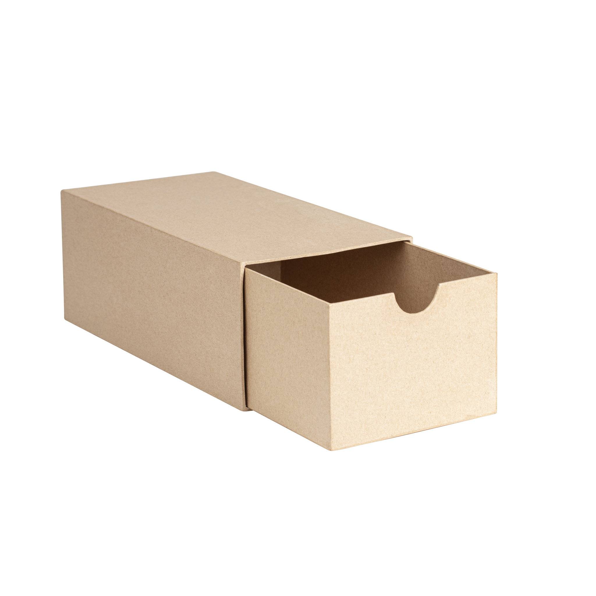 Décopatch Rechteckige Box mit Schublade 32x16x12cm - BT088C