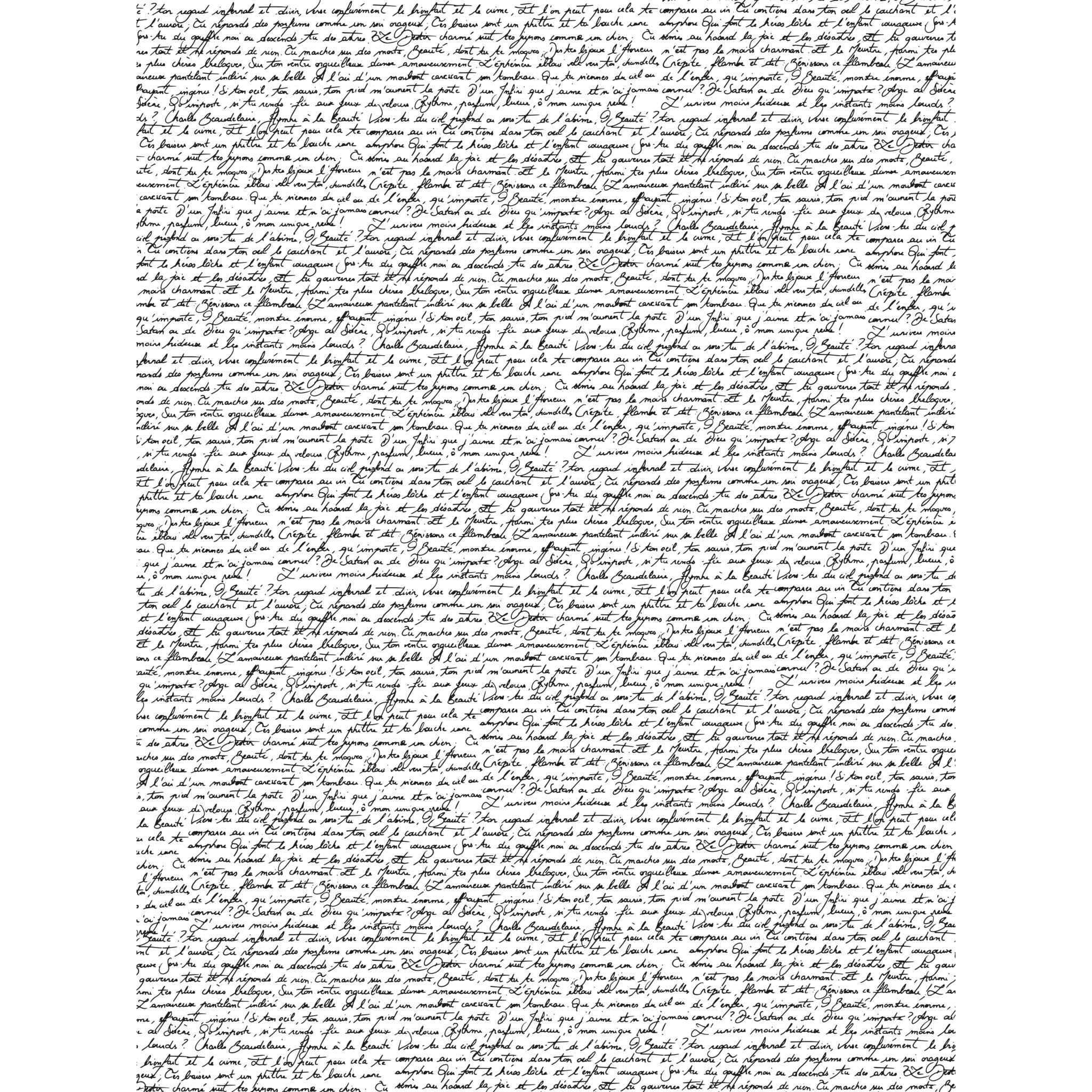 Décopatch Packung 20 Bl Décopatch-Papier 30x40cm, Motiv Nr. 771 Schwarz FDA771O
