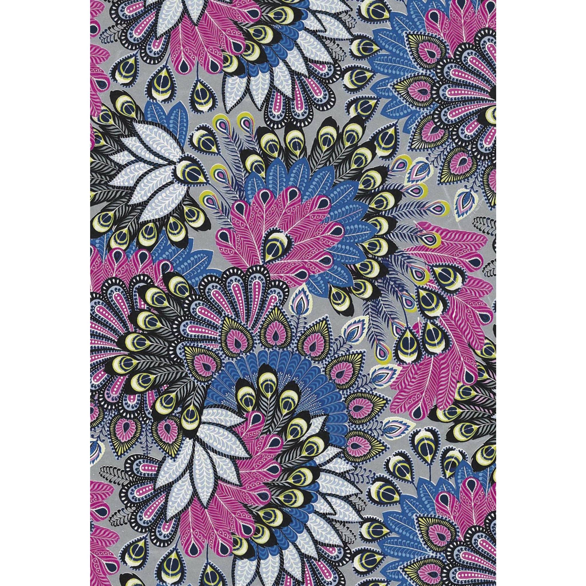 Décopatch Packung 20 Bl Décopatch-Papier 30x40cm, Motiv Nr. 538 Violett FDA538O