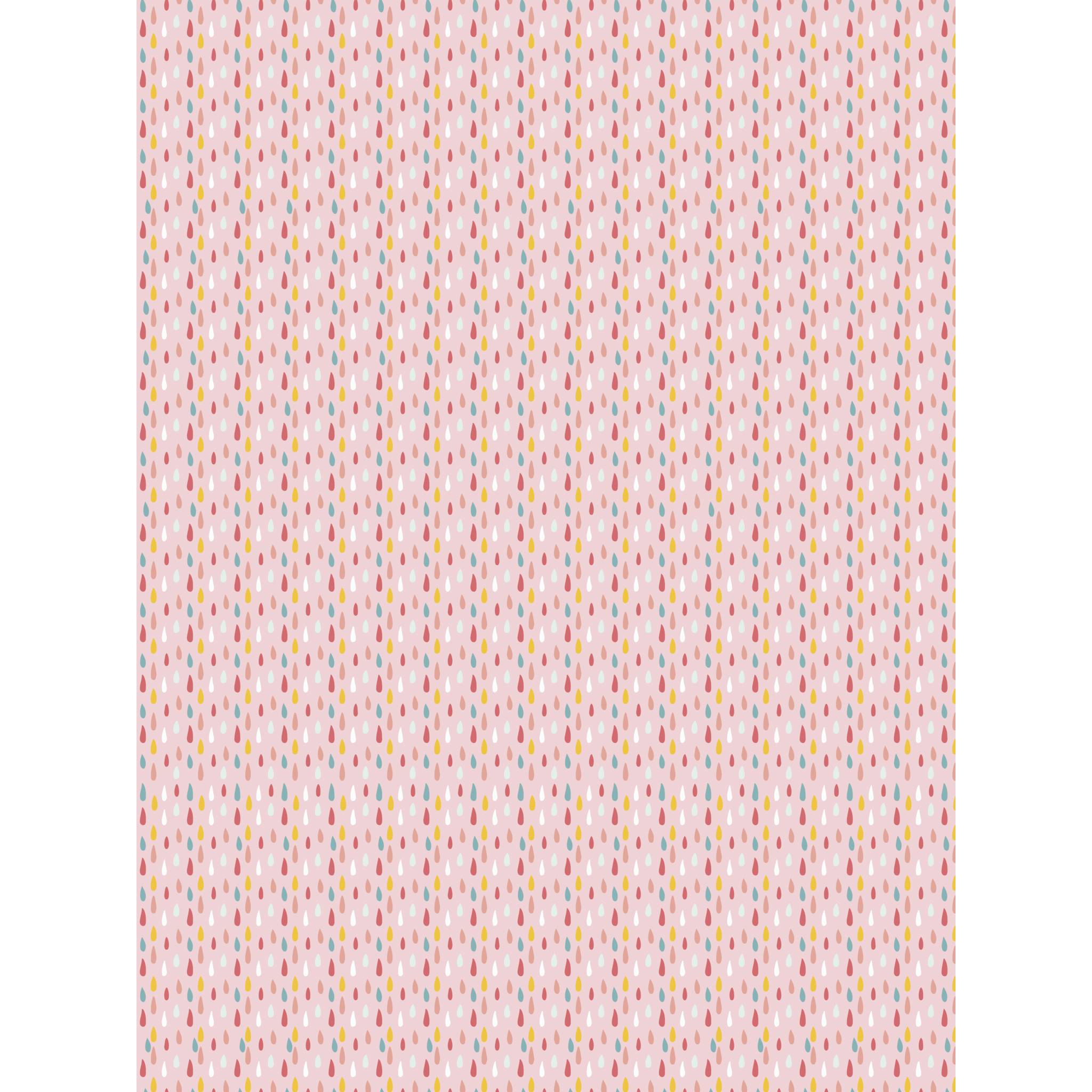 Décopatch Pack. 20 Blatt -Papier 30x40cm Texture - Rosa FDA784C