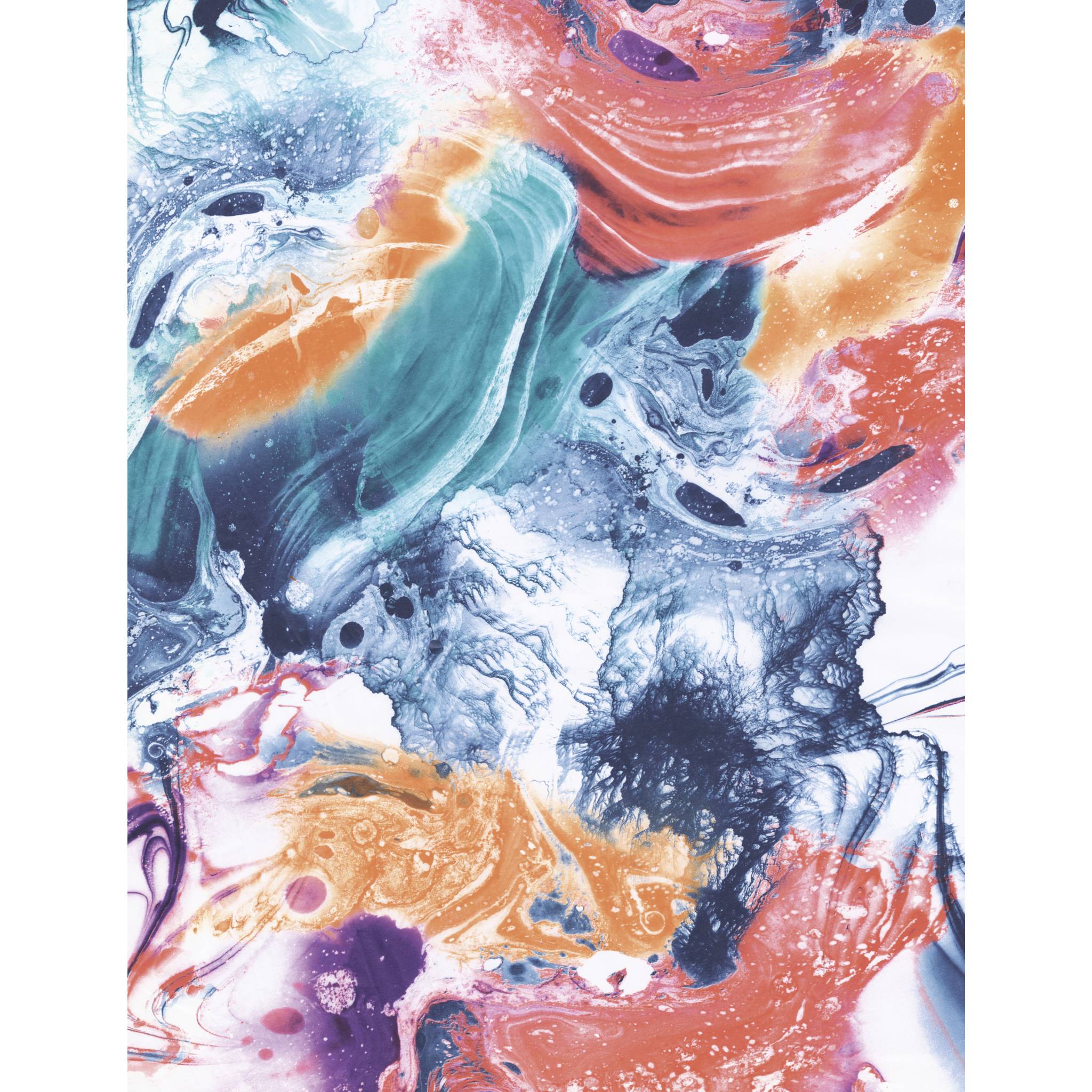 Décopatch Packung mit 20 Bl Décopatch-Papier 30x40cm, Motiv Nr. 793 Blau FDA793C