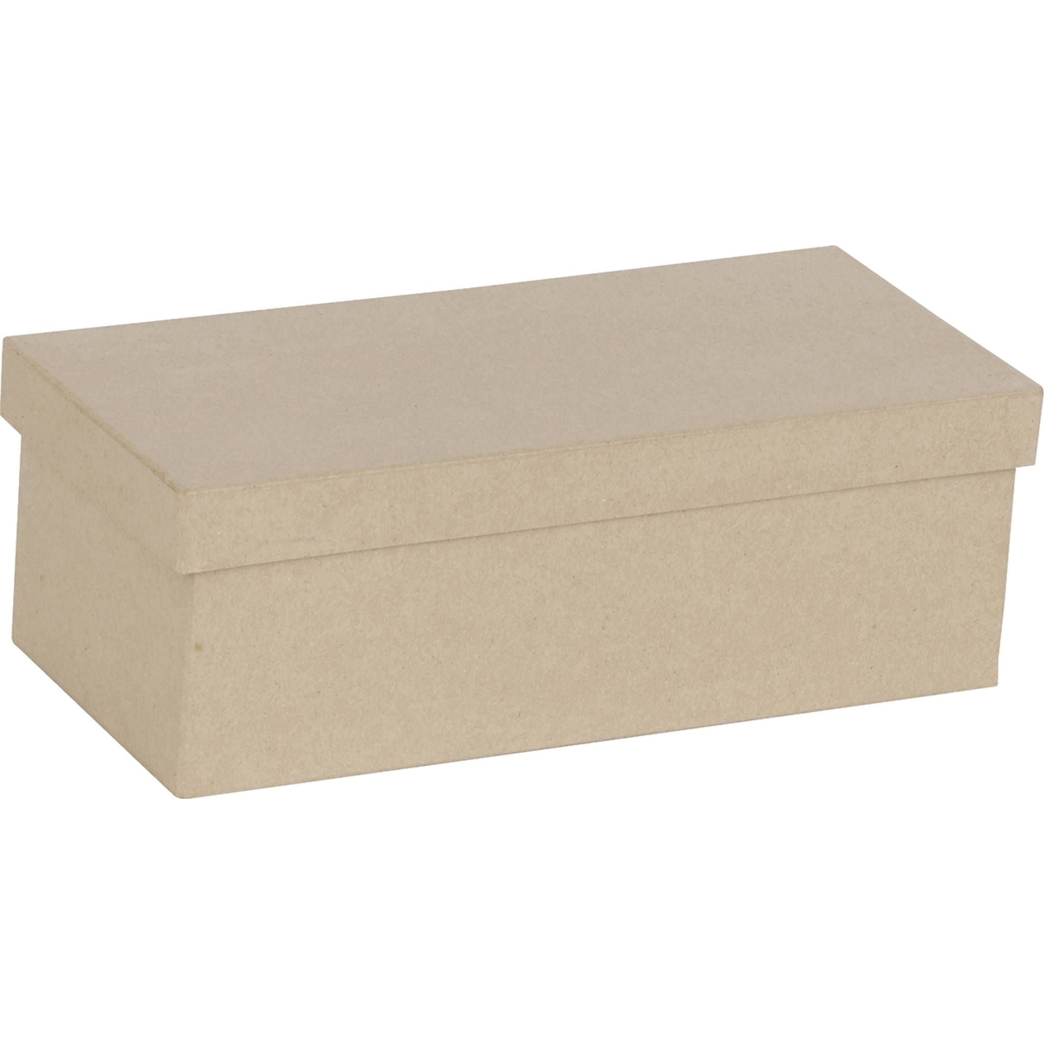 Décopatch Braunes Pappmaché, Box für Ballerinas 29x13x10 cm - Kartonbraun BT019O