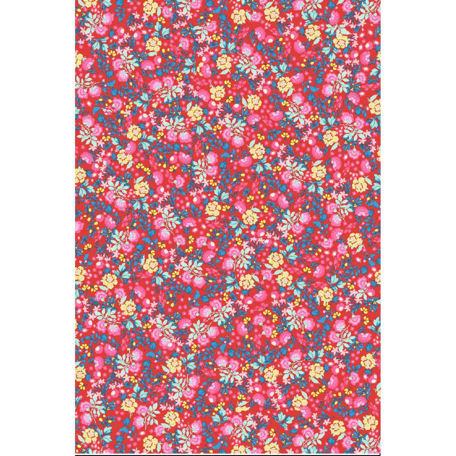 Décopatch Packung mit 20 Bl Décopatch-Papier 30x40cm, Motiv Nr. 751 Rot FDA751O