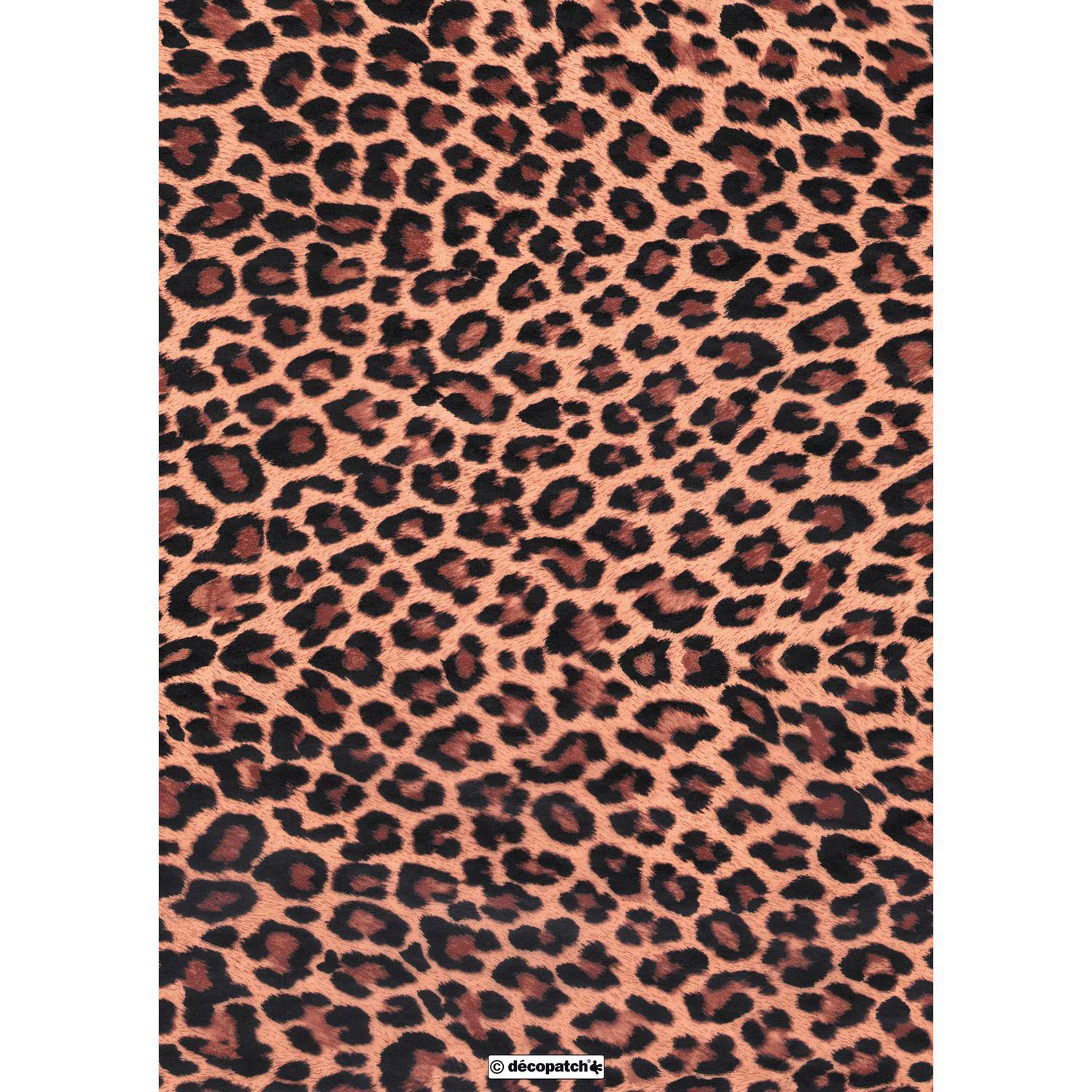 Décopatch Packung 20 Bl Décopatch-Papier 30x40cm, Motiv Nr. 207 Braun| FDA207O