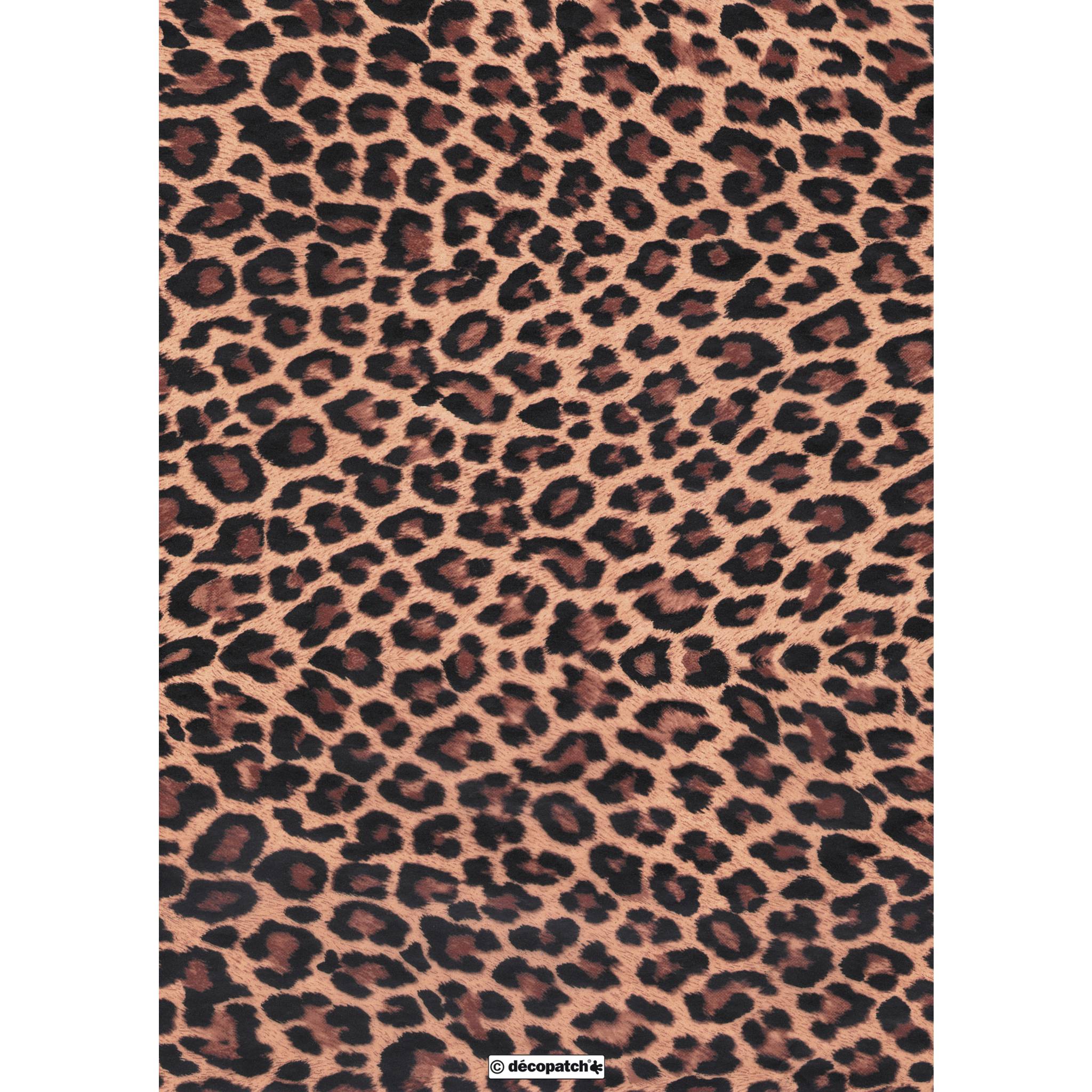 Décopatch Packung 20 Bl Décopatch-Papier 30x40cm, Motiv Nr. 207 Braun| FDA207O