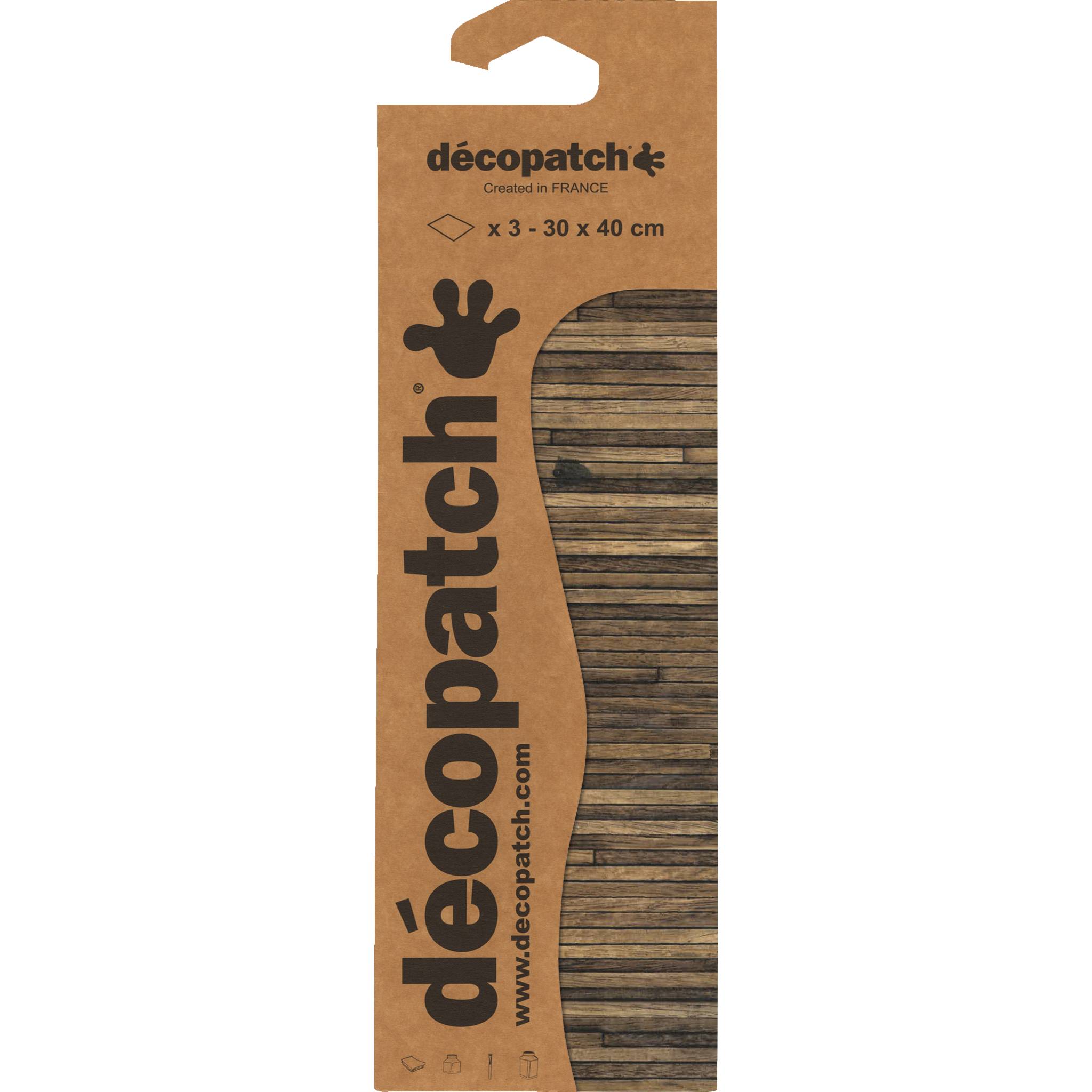 Décopatch 3Bl identisch Holz - Optik - C902C