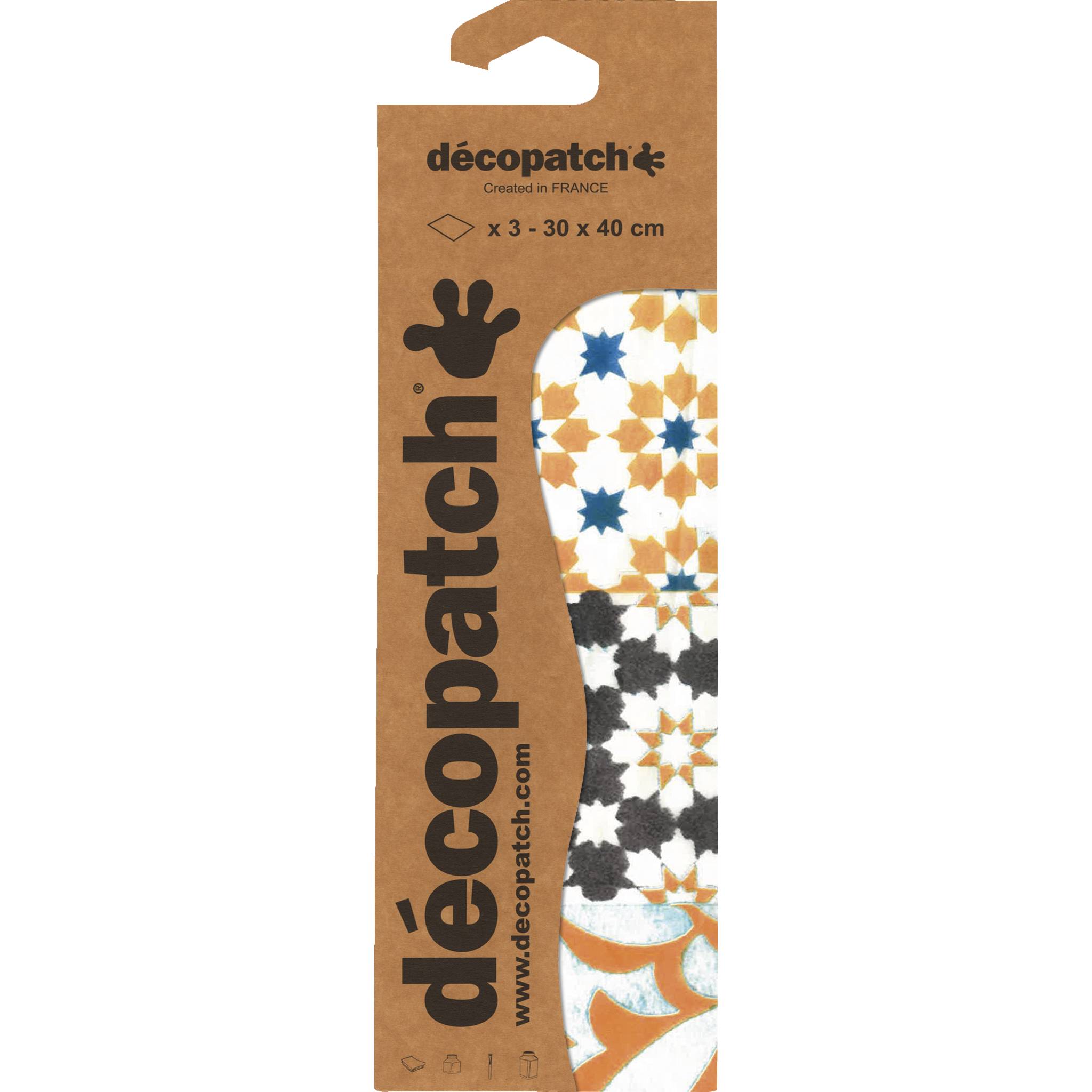 Décopatch 3Bl identisch Verzierte- Optik - C903C