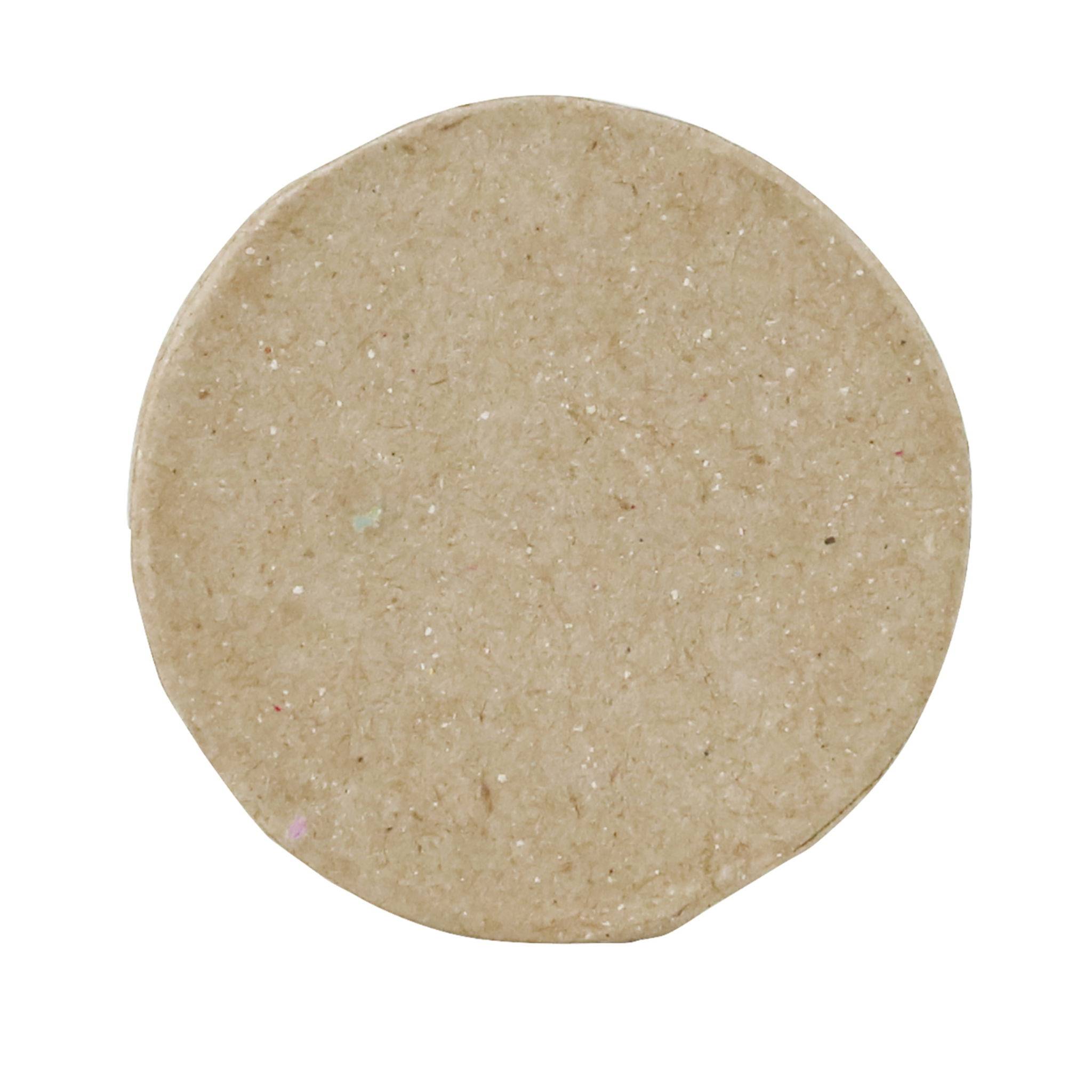 Décopatch 3x Pappmaché, Set 10 kleinen runden Schachteln Kartonbraun EV009O