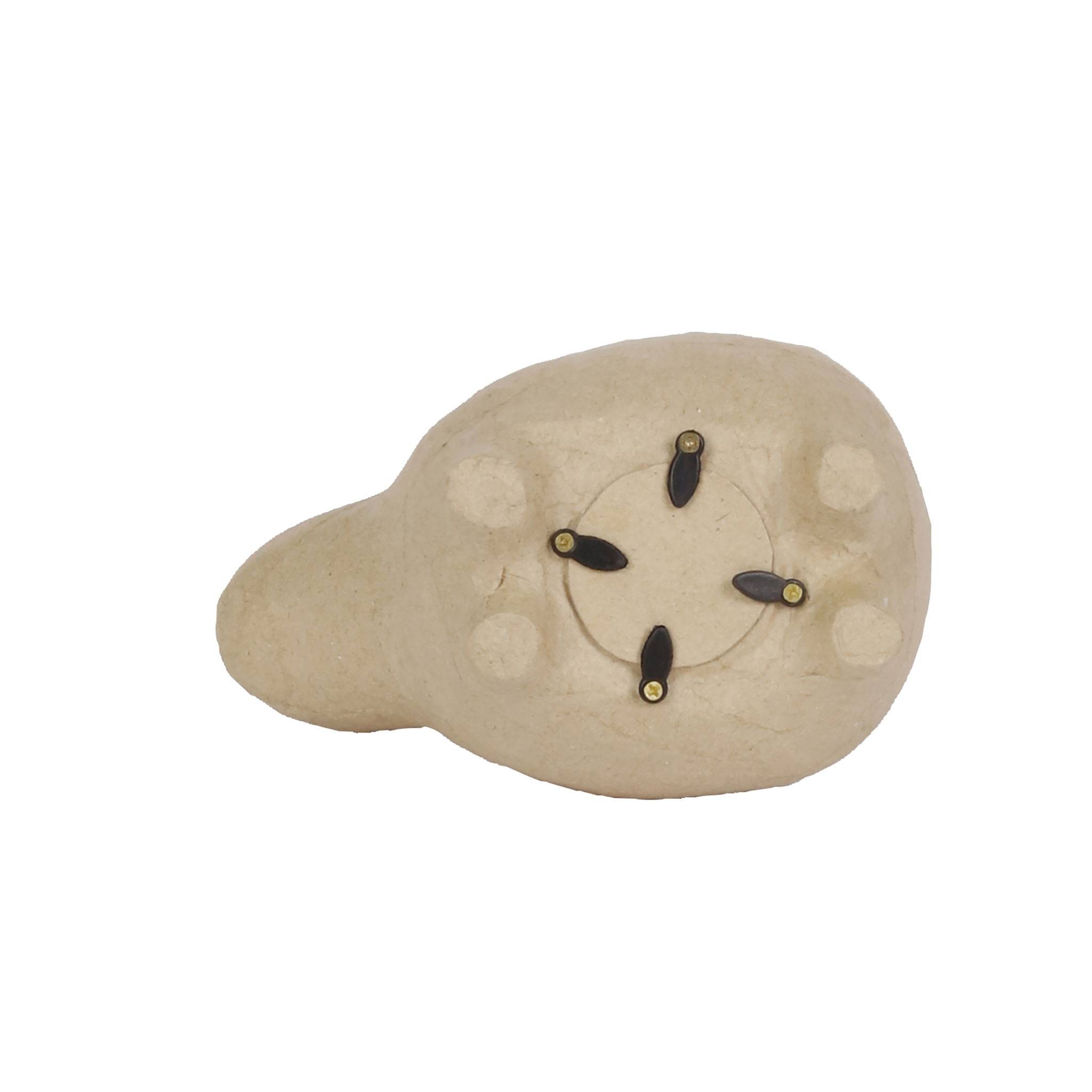Décopatch 2x Pappmaché, Spardose stehende Katze 14x8,5x15cm Kartonbraun AC841C
