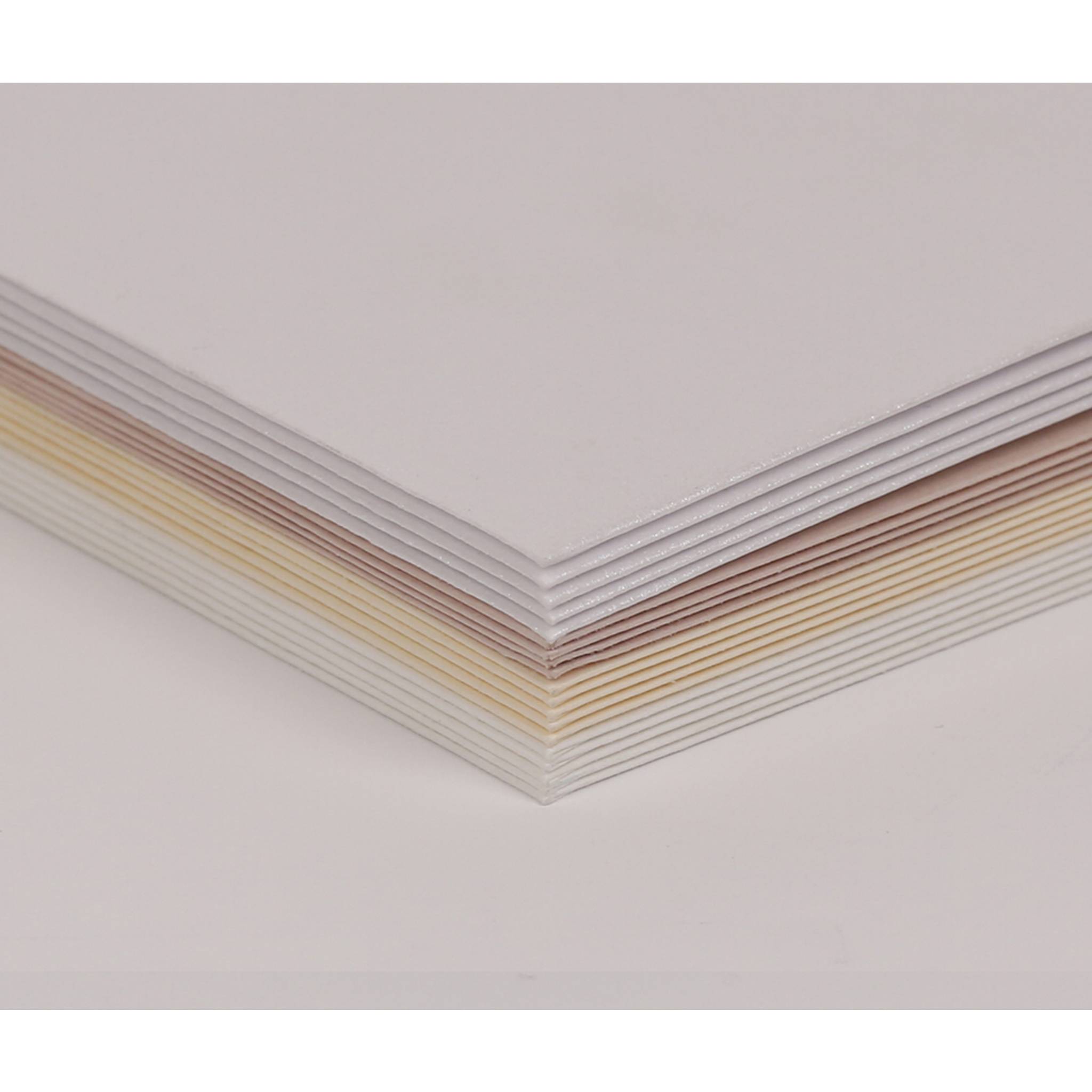 Pollen 5x Set mit 20 Umschlägen 114x162mm + 20 Karten 110x155mm Hochzeit 20918C