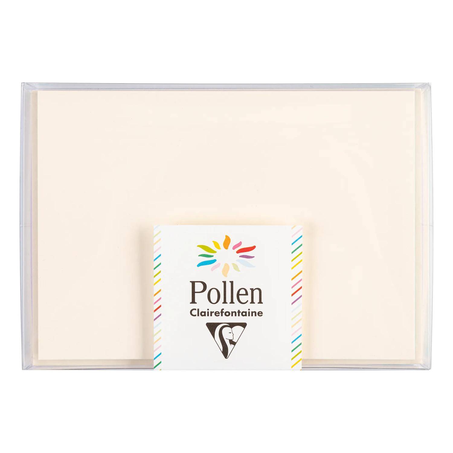 Pollen 5x Set mit 20 Umschlägen 114x162mm + 20 Karten 110x155mm Geburt - 20919C