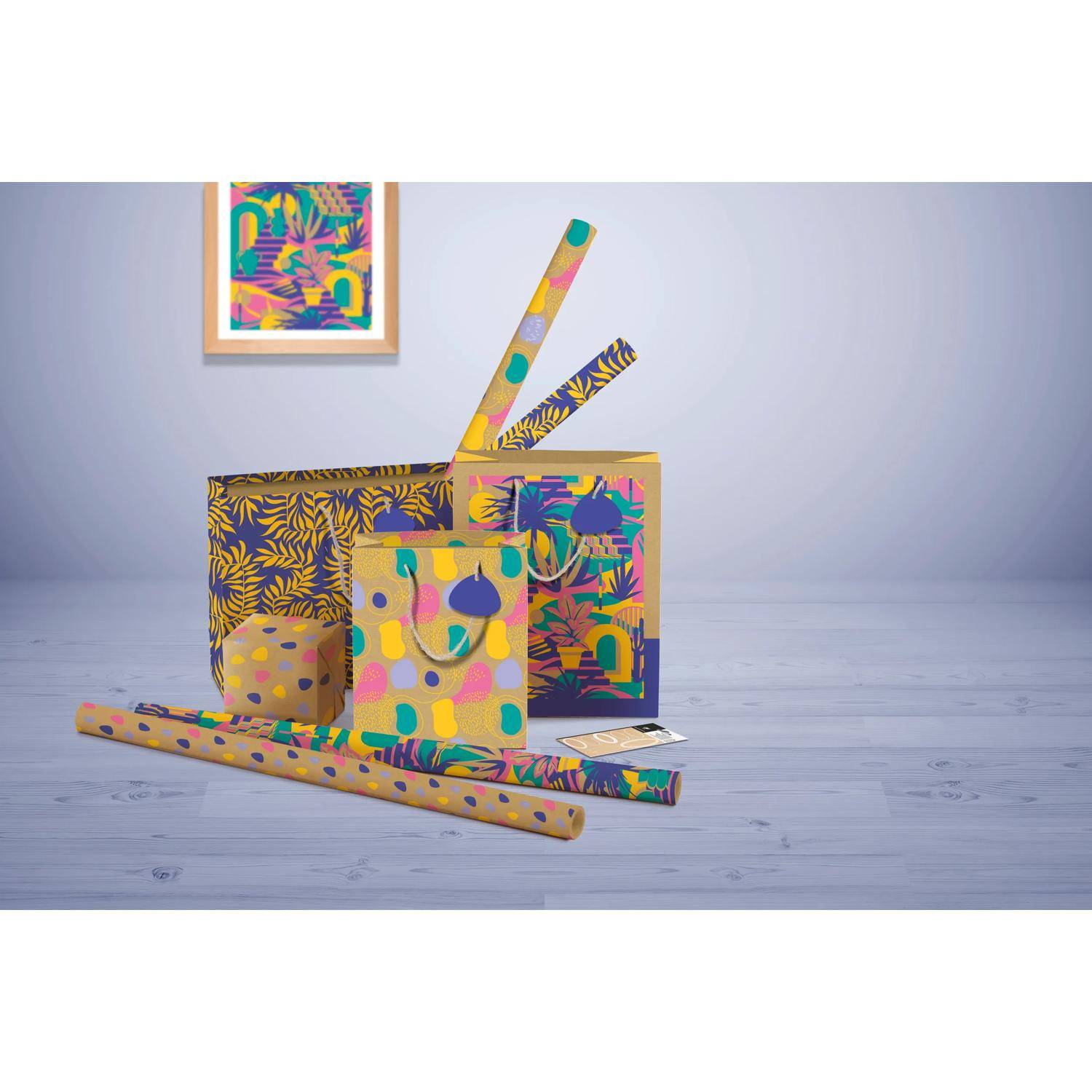 Clairefontaine 30x Geschenkpapier 70g, Rolle 2x0,70m, display Sortierung 223925C