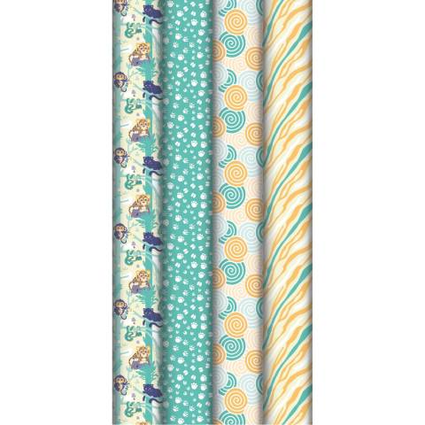 Clairefontaine 30x Geschenkpapier 60g Jungle 2x0,70m, display Sortierung 214005C