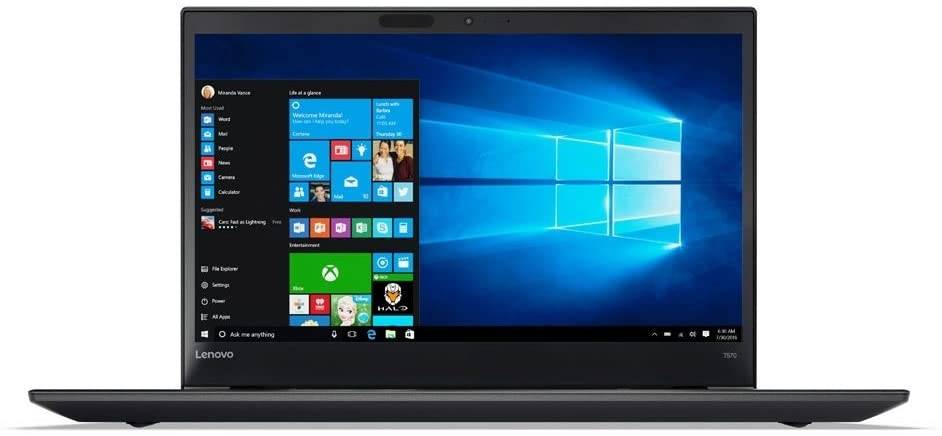 Lenovo ThinkPad T570 i5-6300U 15.6" FHD Webcam Windows 10 Pro UK 32 GB 512 GB m.2 SSD
