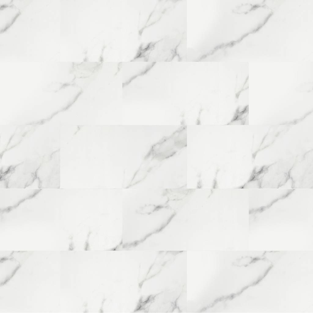 Aqua Click Tiles - Wasserdichte Wandpaneele und Bodenpaneele für Badezimmer - Glasgow - grau - 12 Paneele (2,23m²)