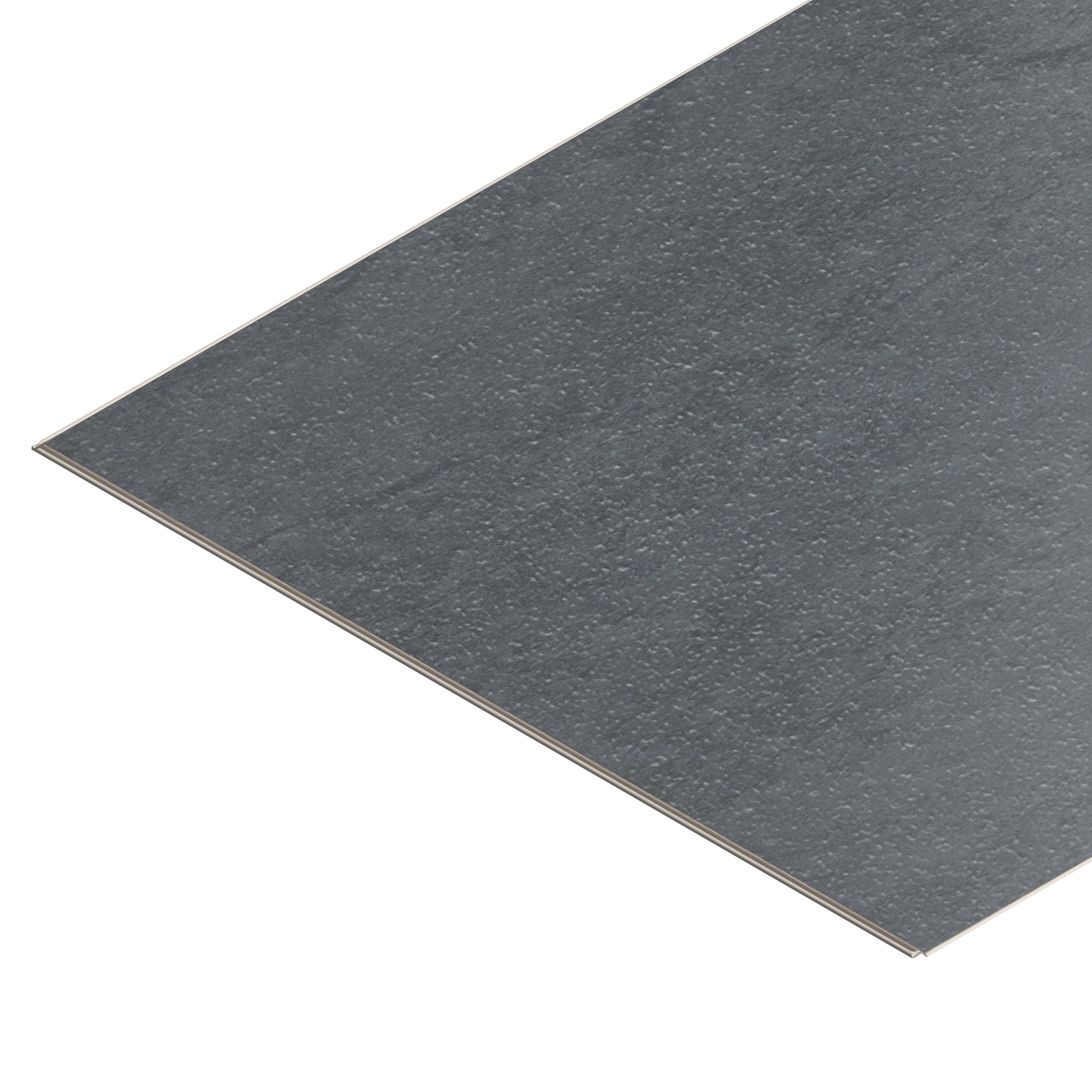 Aqua Click Tiles XL - Wasserdichte Wandpaneele und Bodenpaneele für Badezimmer - Norwich XL - schwarz - 5 Paneele (2,26m²)