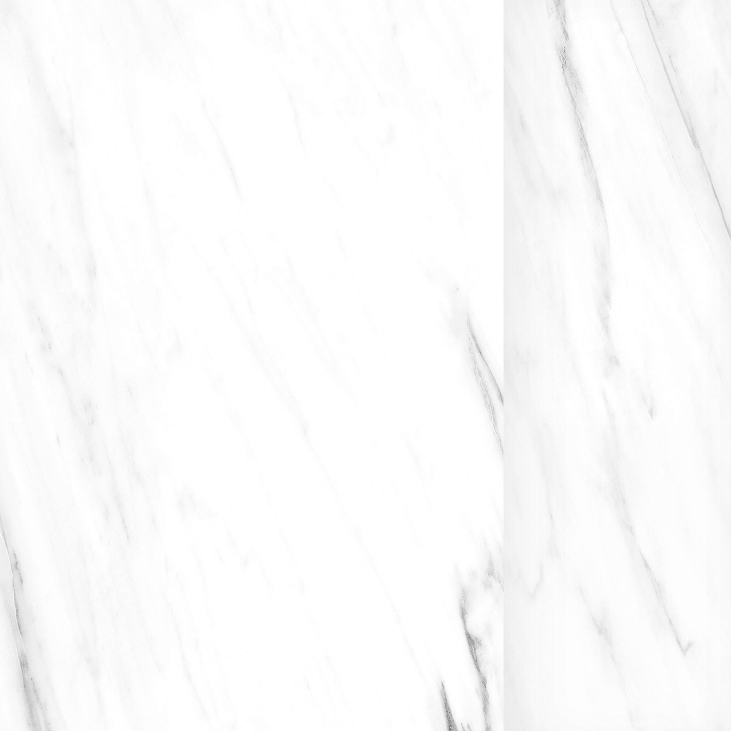 Aqua-Step- ALL IN ONE - Wasserdichte Wandpaneele und Bodenpaneele für Badezimmer - Marmo Carraba - 6 Paneele (2,34m²)