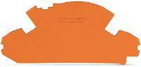 WAGO 2007-8892 Abschlussplatte,1,5 mm dick,ohne Plombiermöglichkeit,orange Industriematerial