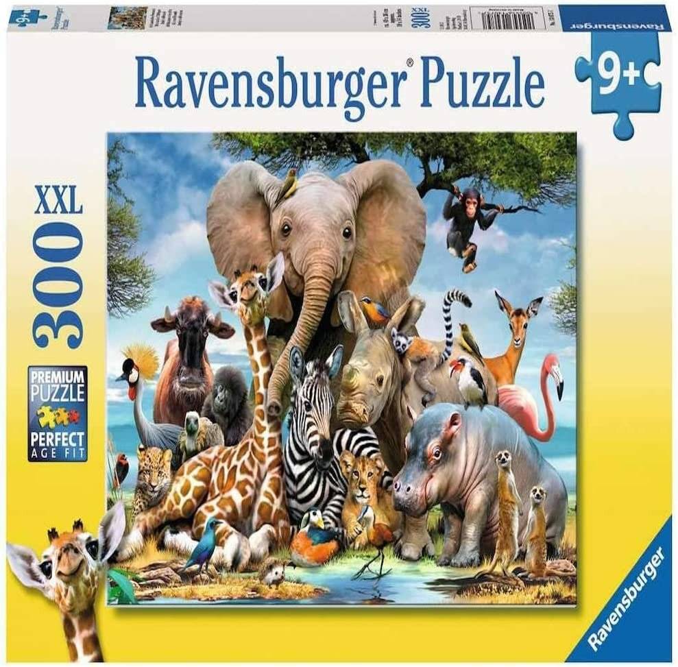 Afrikanische Freunde, 300Stück.