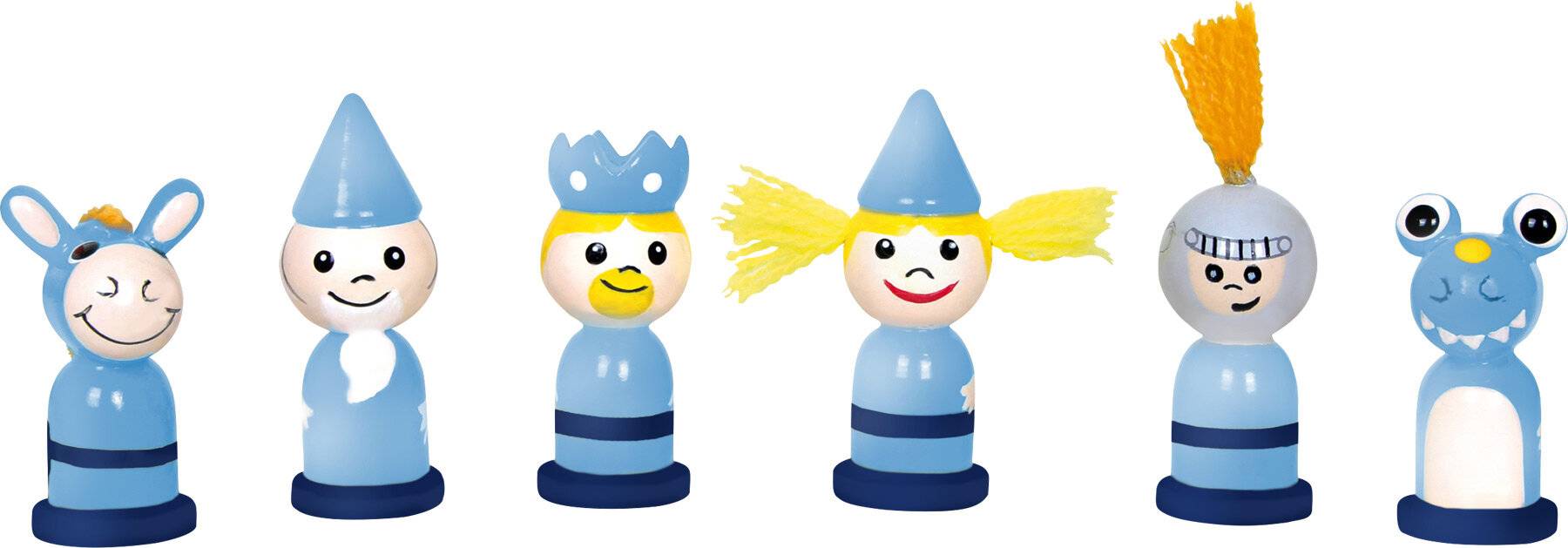 small foot Schach Ritter aus Holz, Reisespiel zum Klappen, ab 6 Jahren, 6084