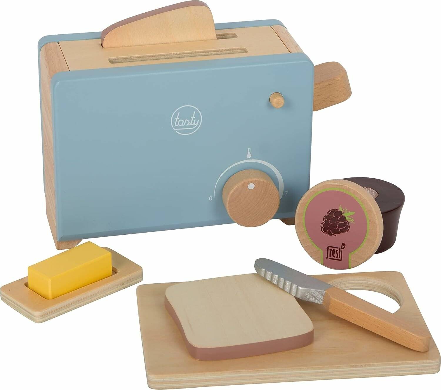 small foot 12246 Toaster-Set tasty aus Holz